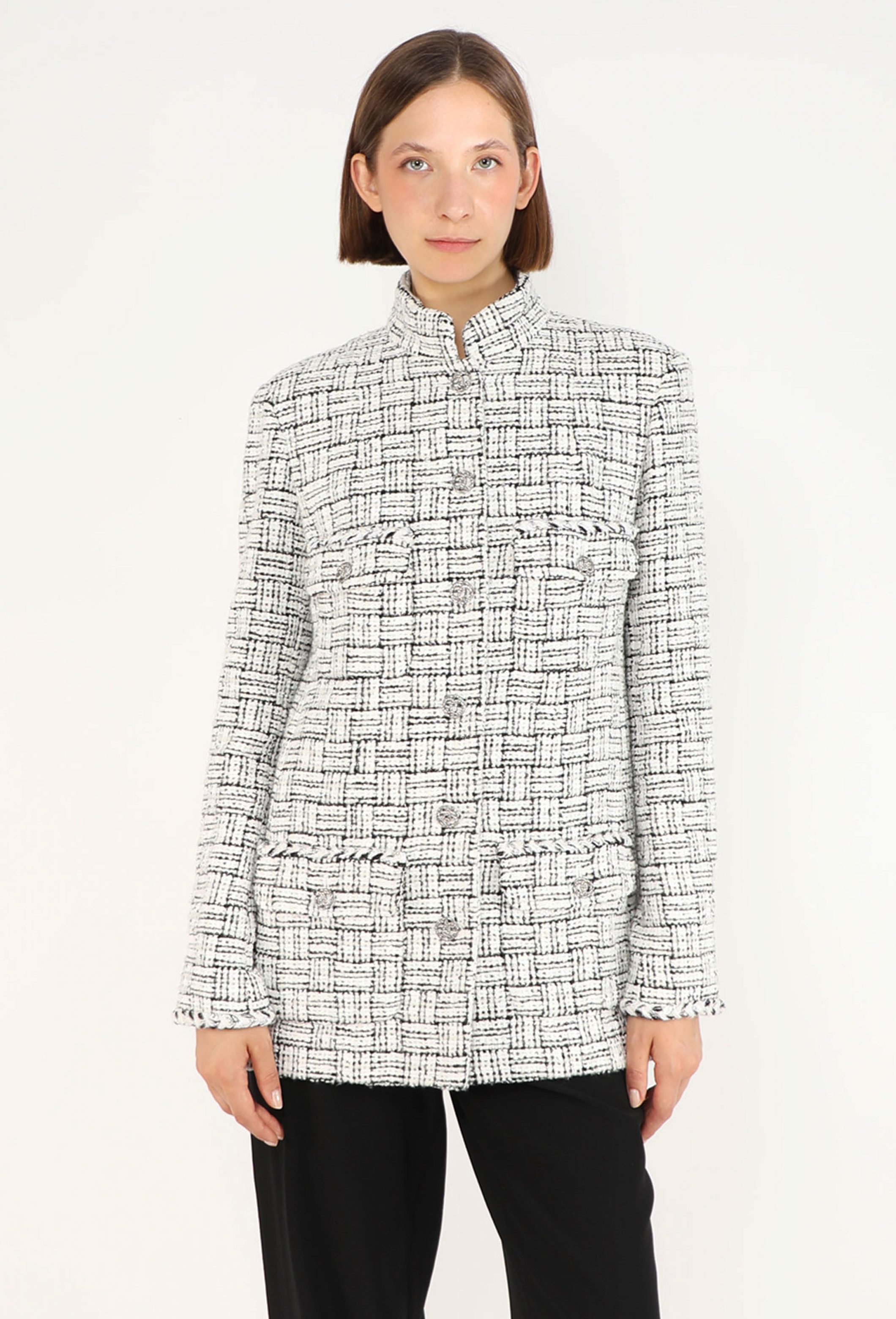 Sequin Tweed 'CC' Jacket, 2023 - Chanel | ReSee