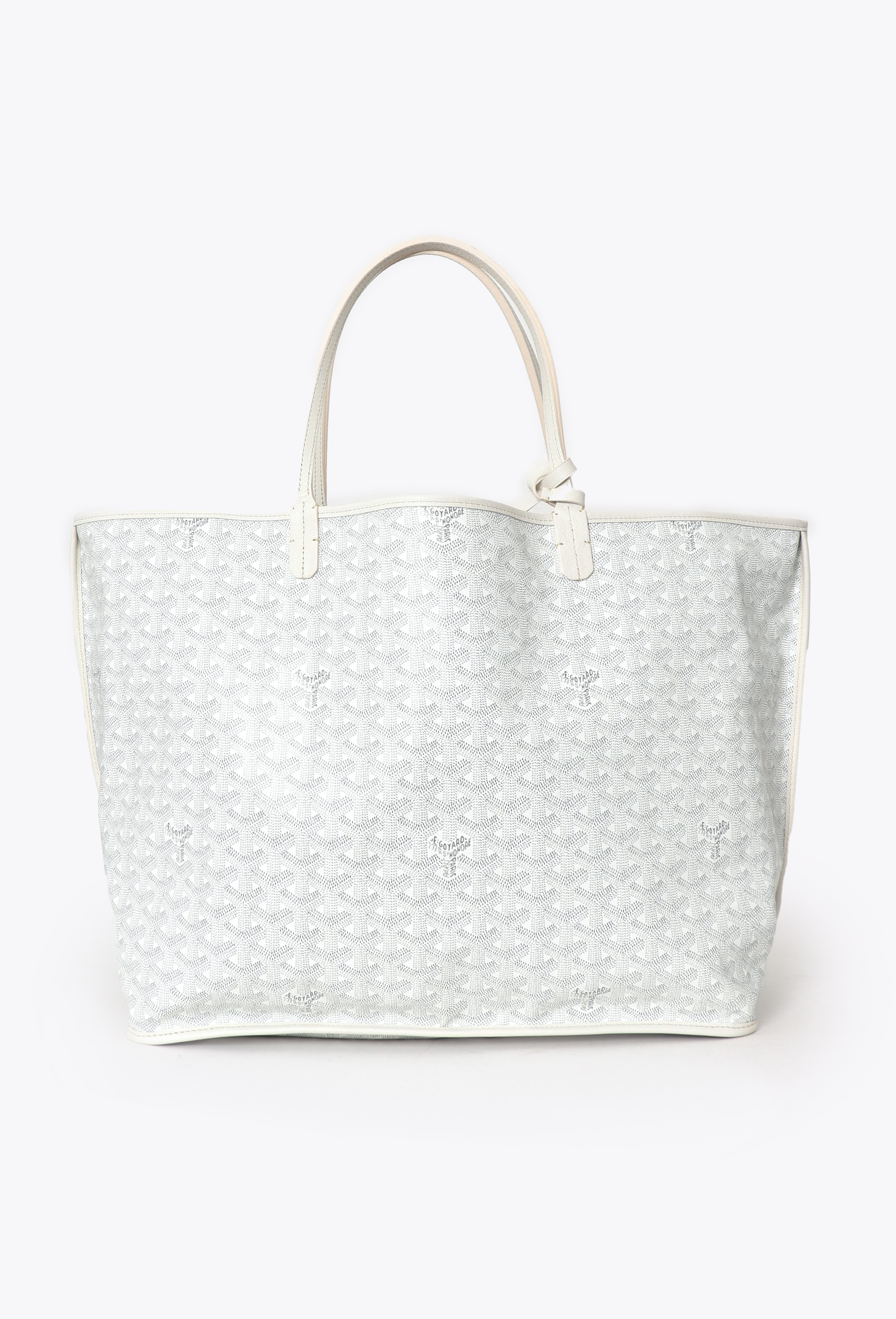 Saint Louis PM Tote Bag White Goyardine canvas - Goyard | ReSee