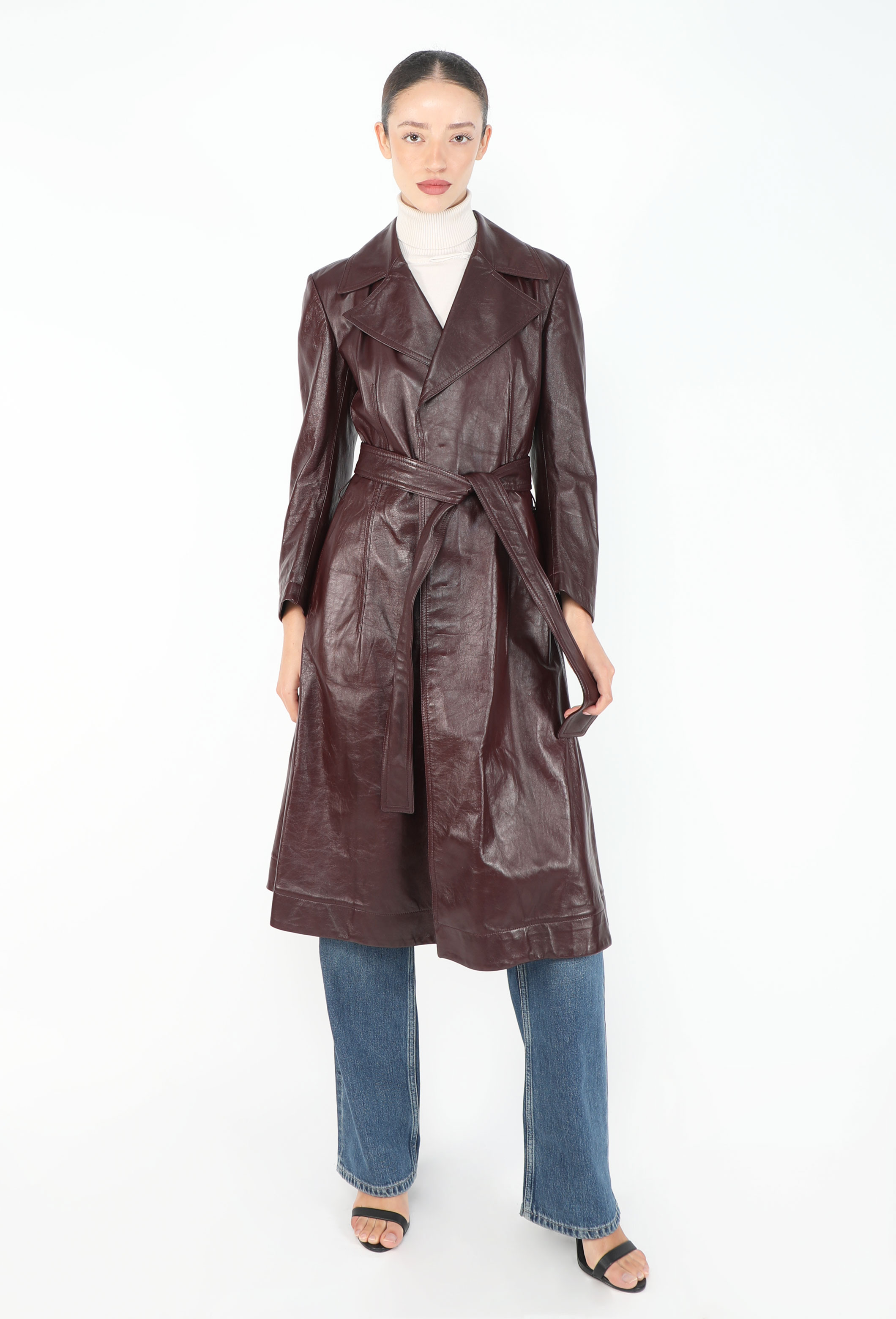 Lambskin Belted Trench | F/W 2022 - Bottega Veneta | ReSee