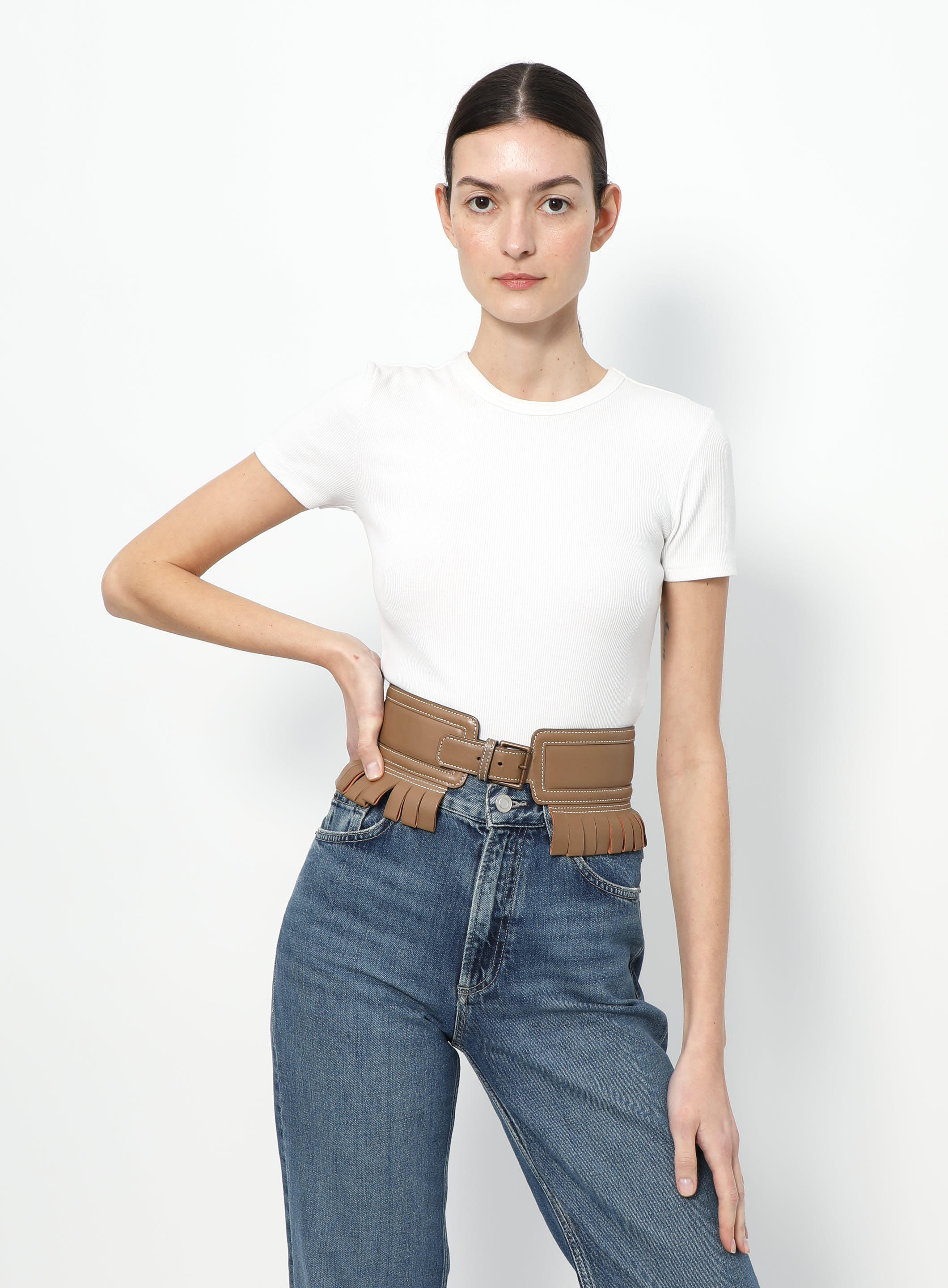 トップス ALAIA vintage waistbelt vest 40 Azzedine トップス ALAIA vintage waistbelt vest 40 Azzedine ALAIA
