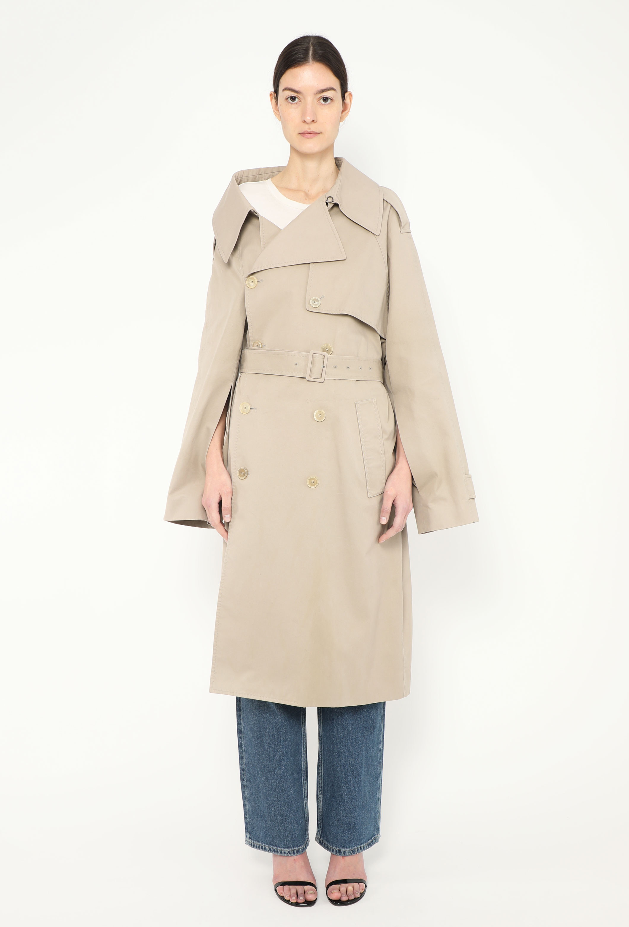 定番のお歳暮 F/W 2021 Authentic | Balenciaga - Trench Asymmetrical ワンピース