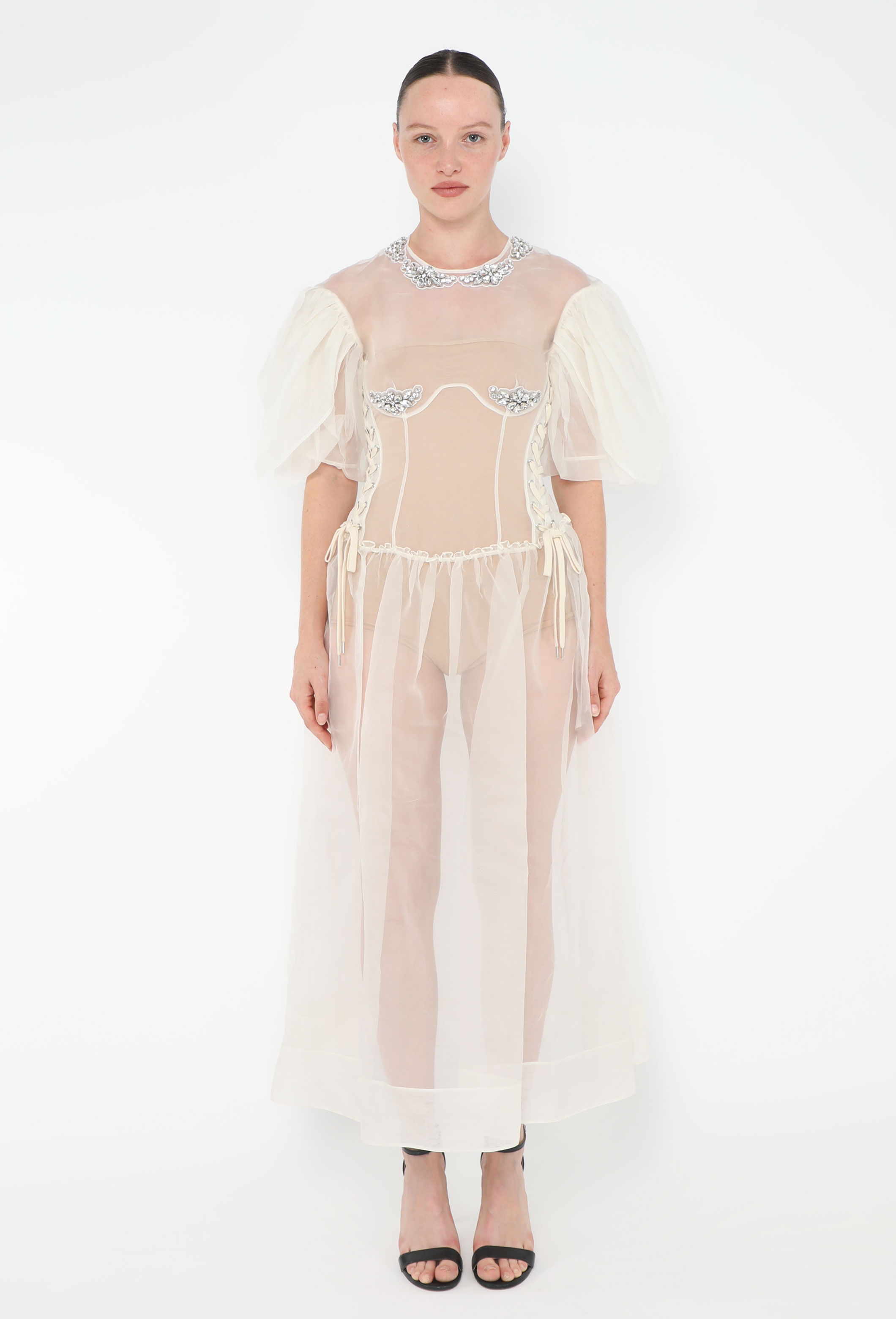 Simone Rocha レース シャツ ワンピース シモーンロシャ