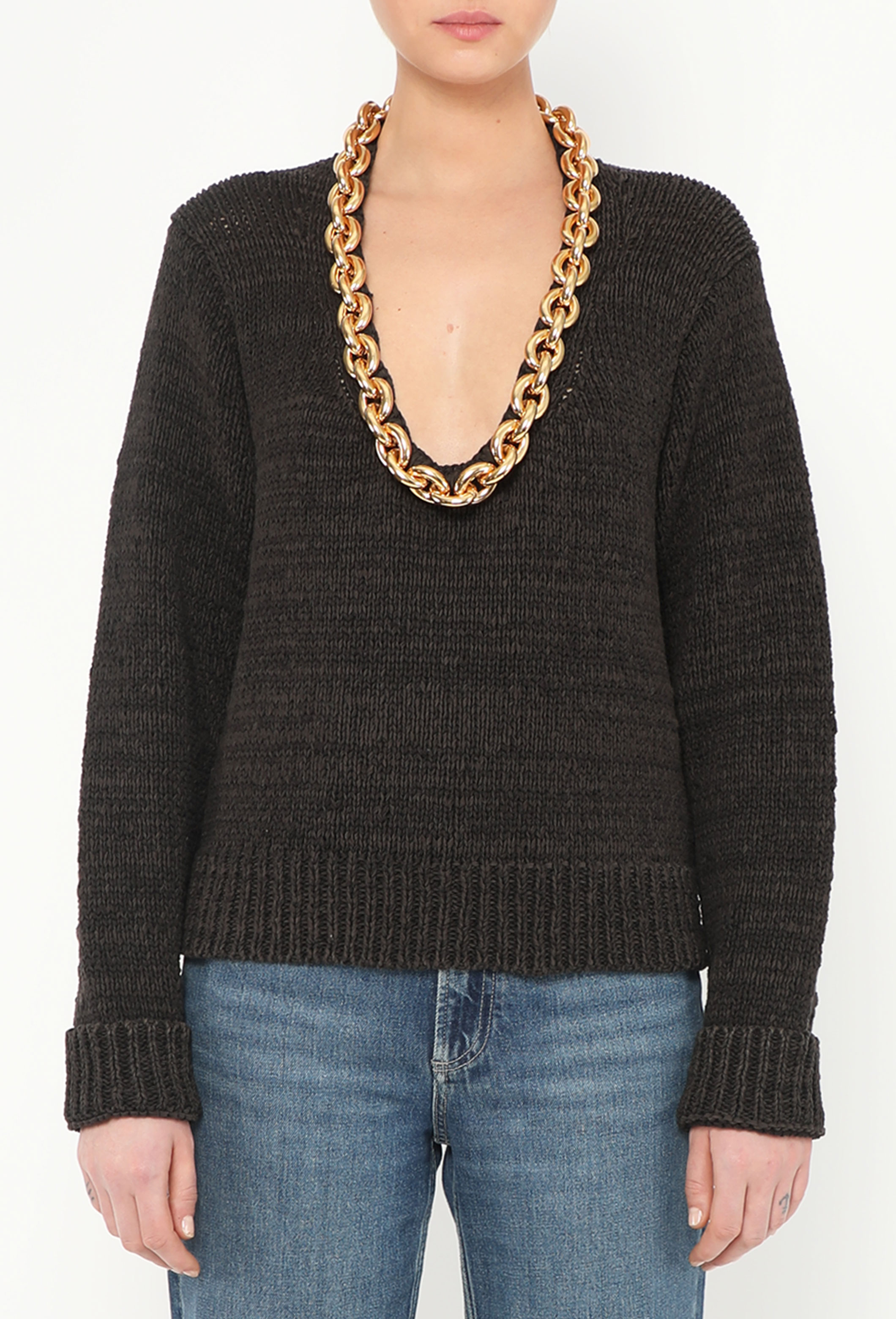 F/W 2019 Chainlink Knit Sweater - Bottega Veneta | Authentic