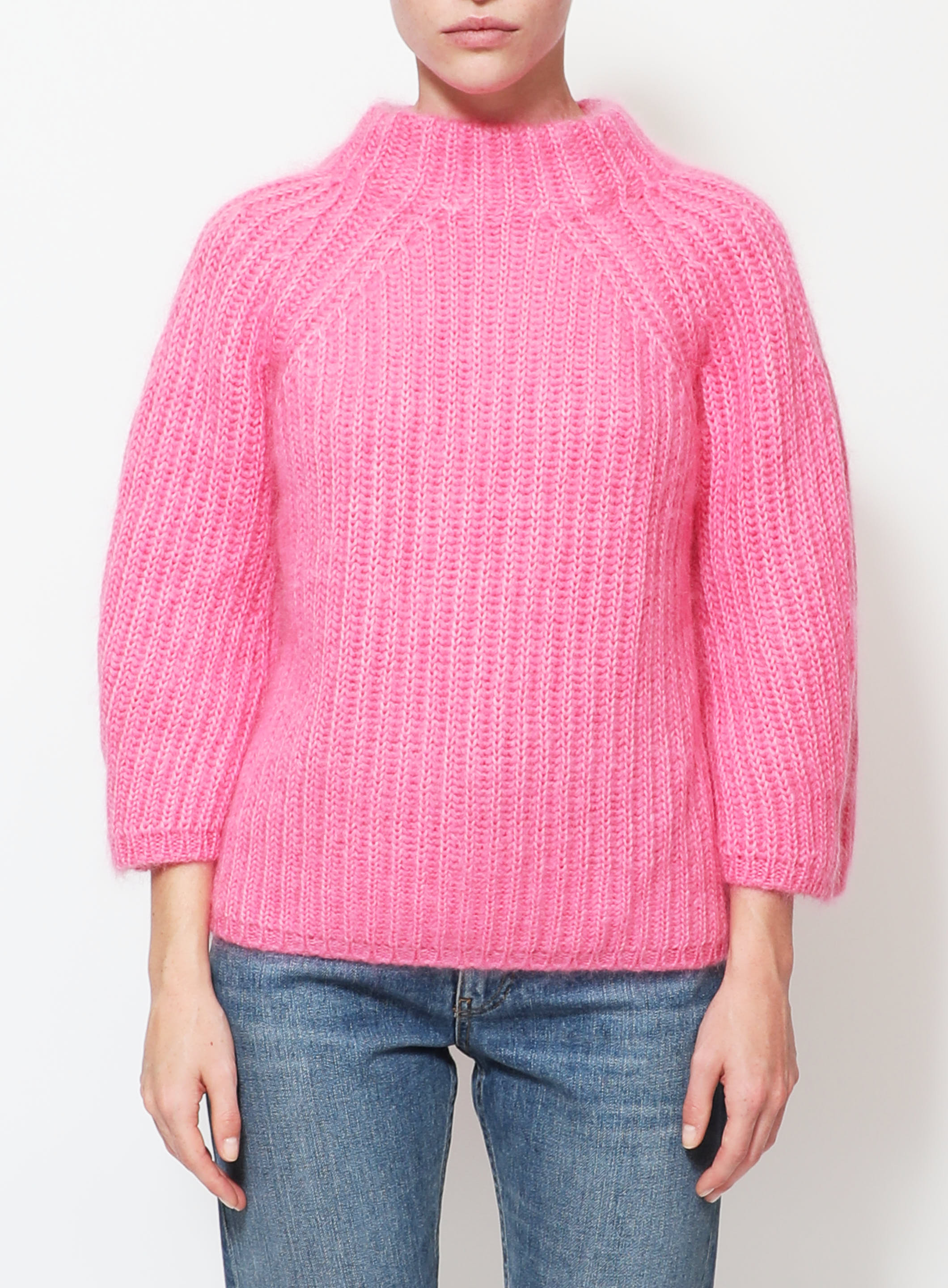 Ribbed Mohair Sweater | Authentic & Vintage | ReSee Ribbed Mohair Sweater | Authentic & Vintage | ReSee
