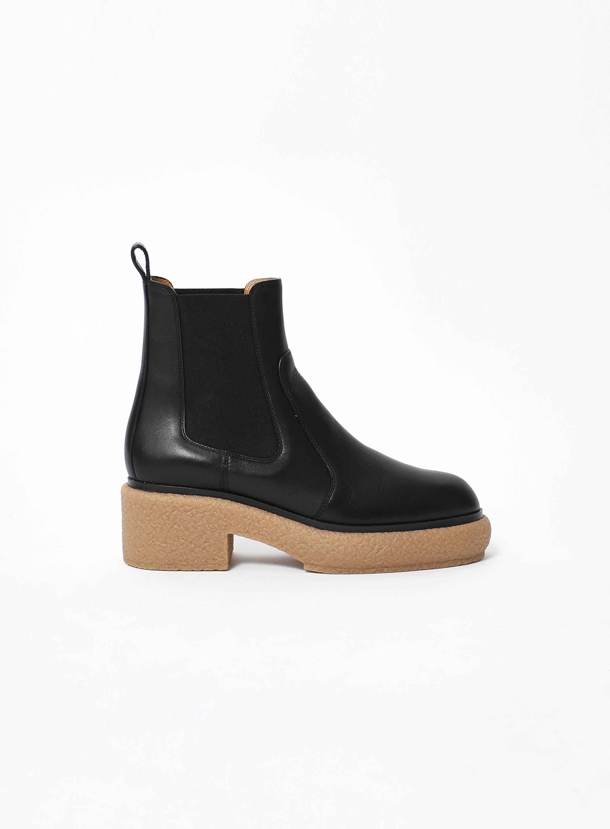 2976 platform leather chelsea boots