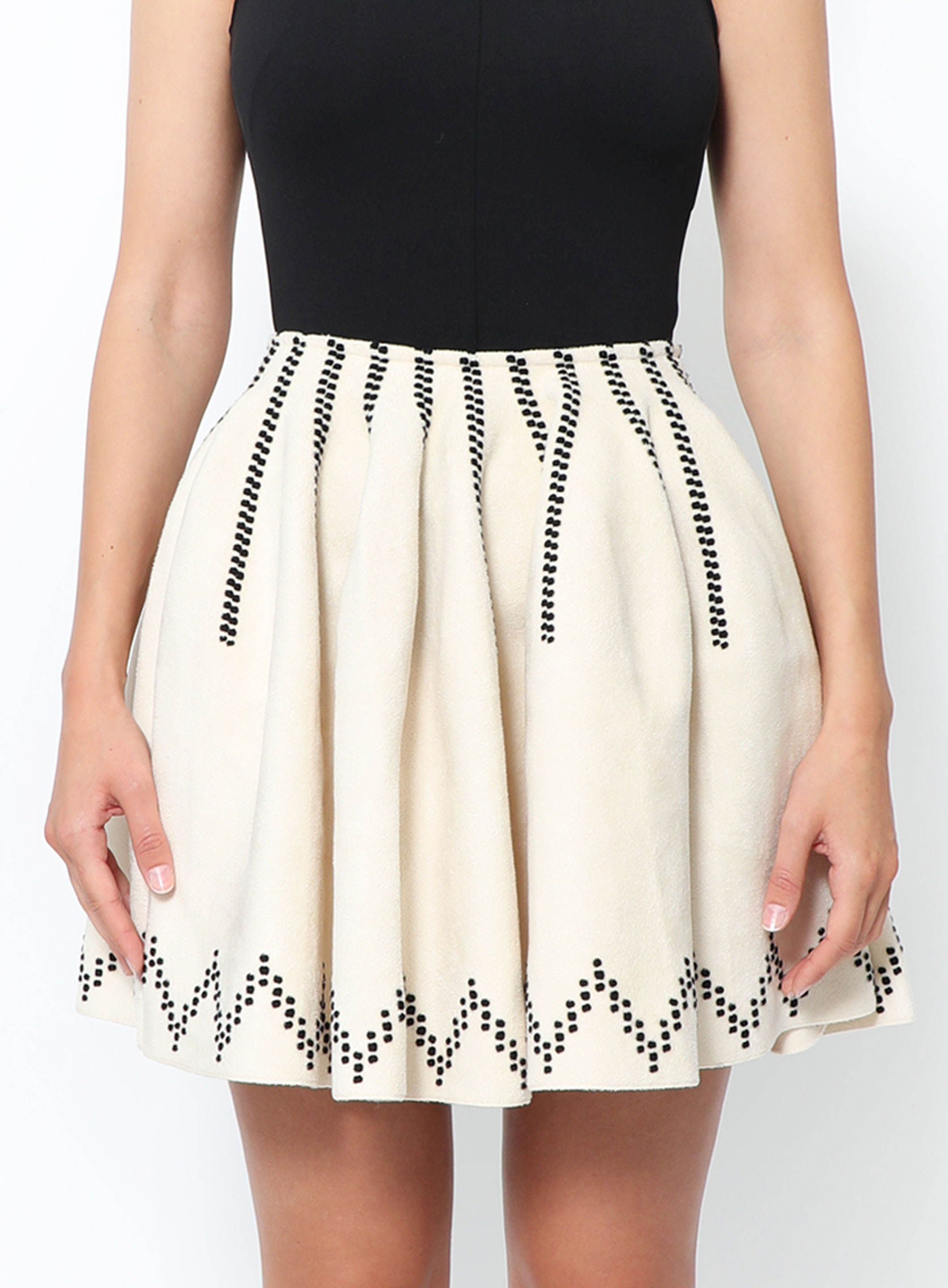 PUKAVT Women's Basic Casual Skirts A-Line Mini Flared Stretchy Skater Party  Skirt Beige X-Small at Amazon Women's Clothing store