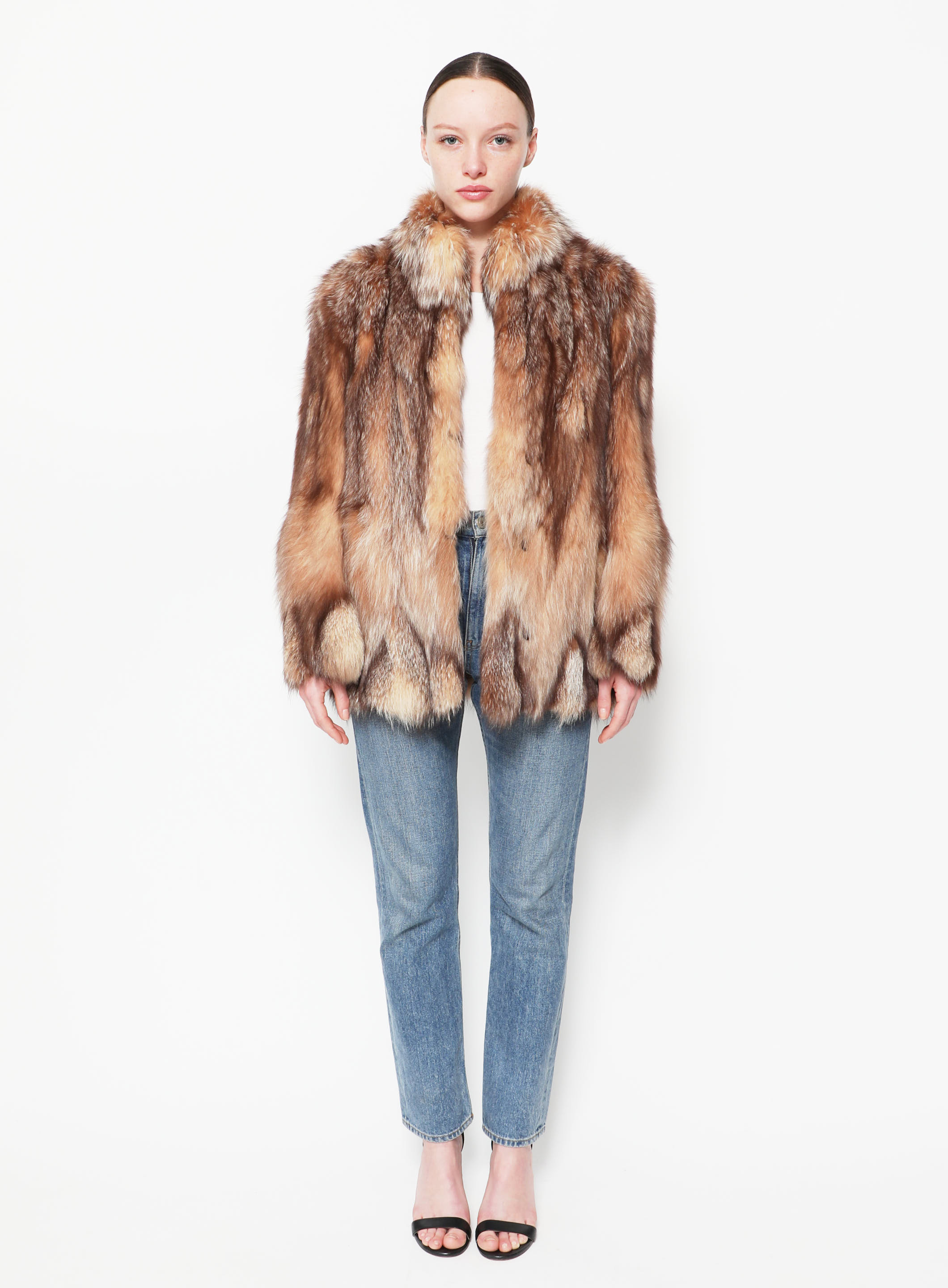 Ombré Fox Fur Coat | Authentic & Vintage | ReSEE