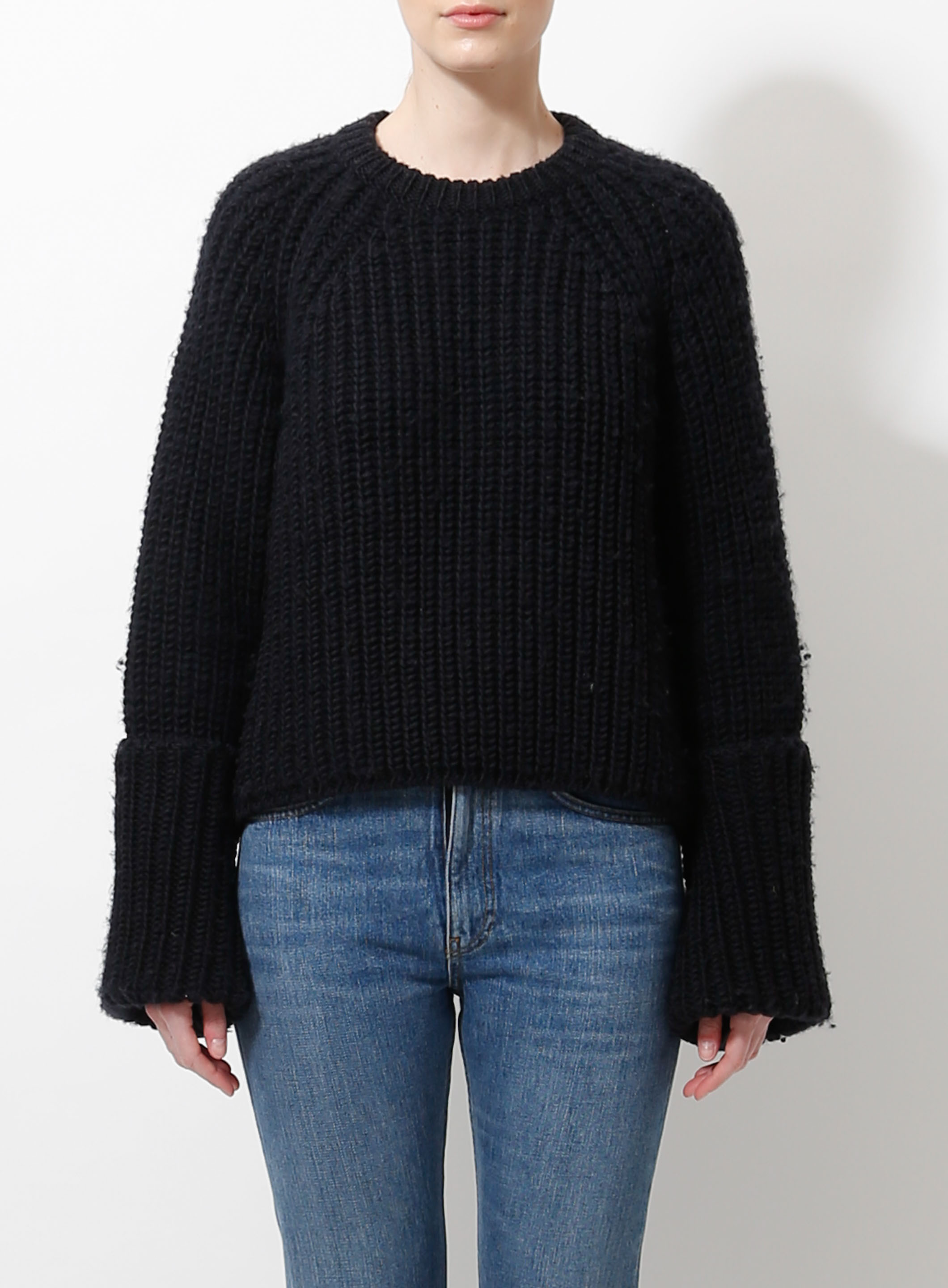 F/W 2013 Oversized Ribbed Knit Sweater | Authentic & Vintage | ReSee