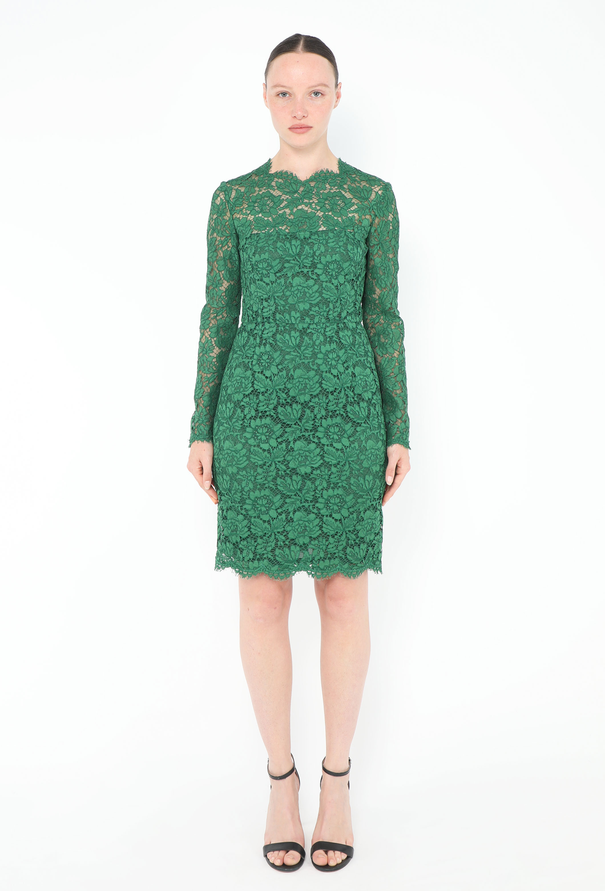 Guipure Floral Lace Dress - Valentino | ReSee