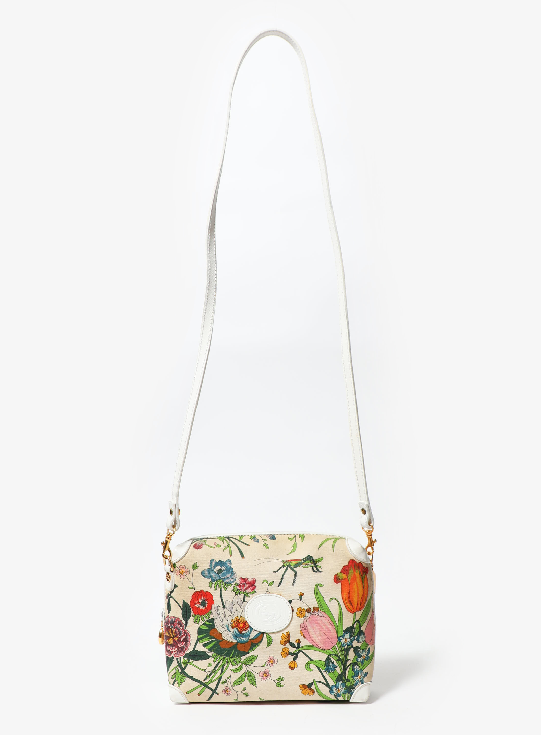 80s Floral Print Crossbody Bag | Authentic & Vintage ReSEE