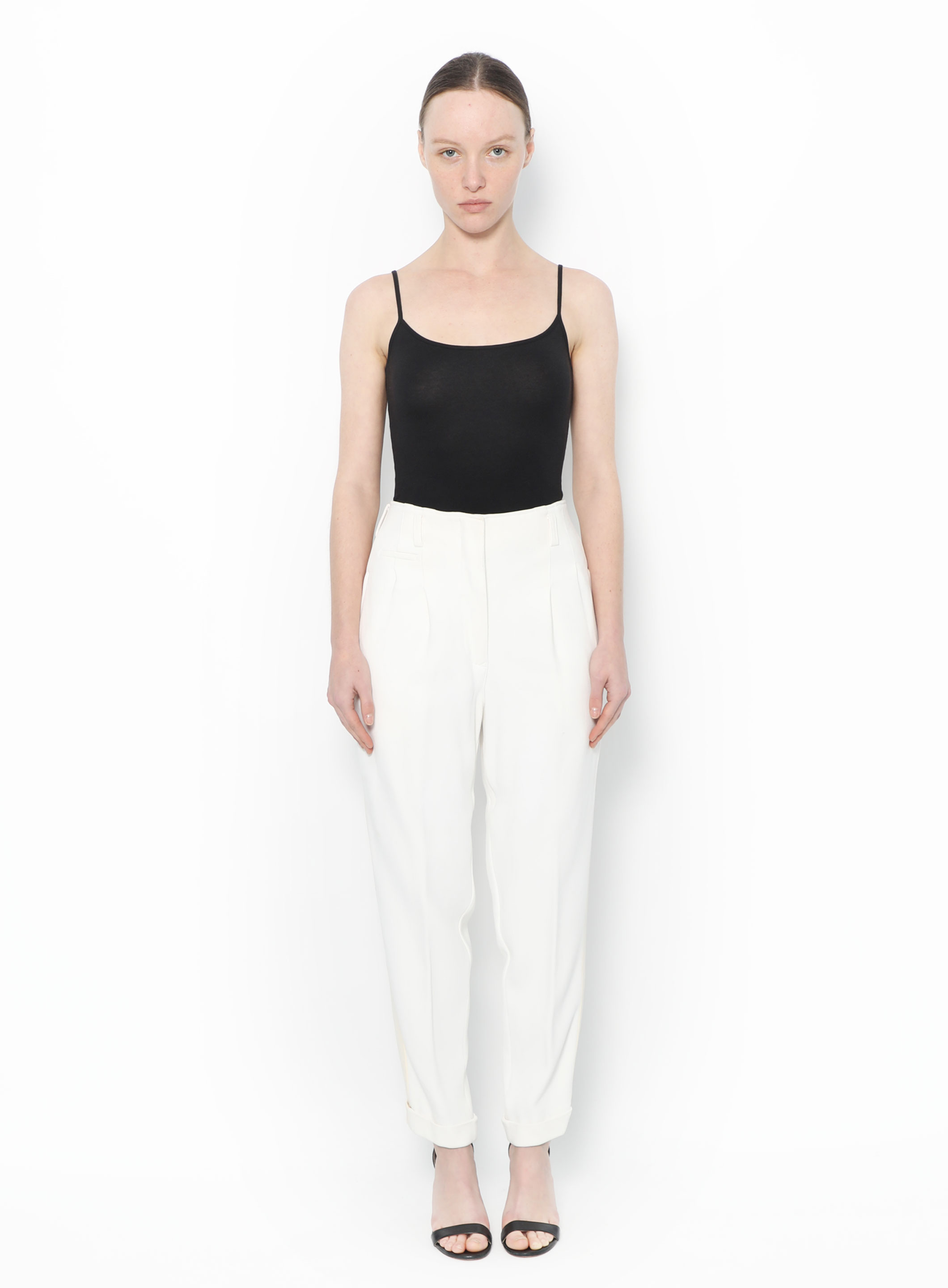 ◆CELINE◆ STRAIGHT PANTS IN MINI CHECK WOOL AND SILK パンツ 2P79A523K-38NO_1_FW24_P1_W.jpg