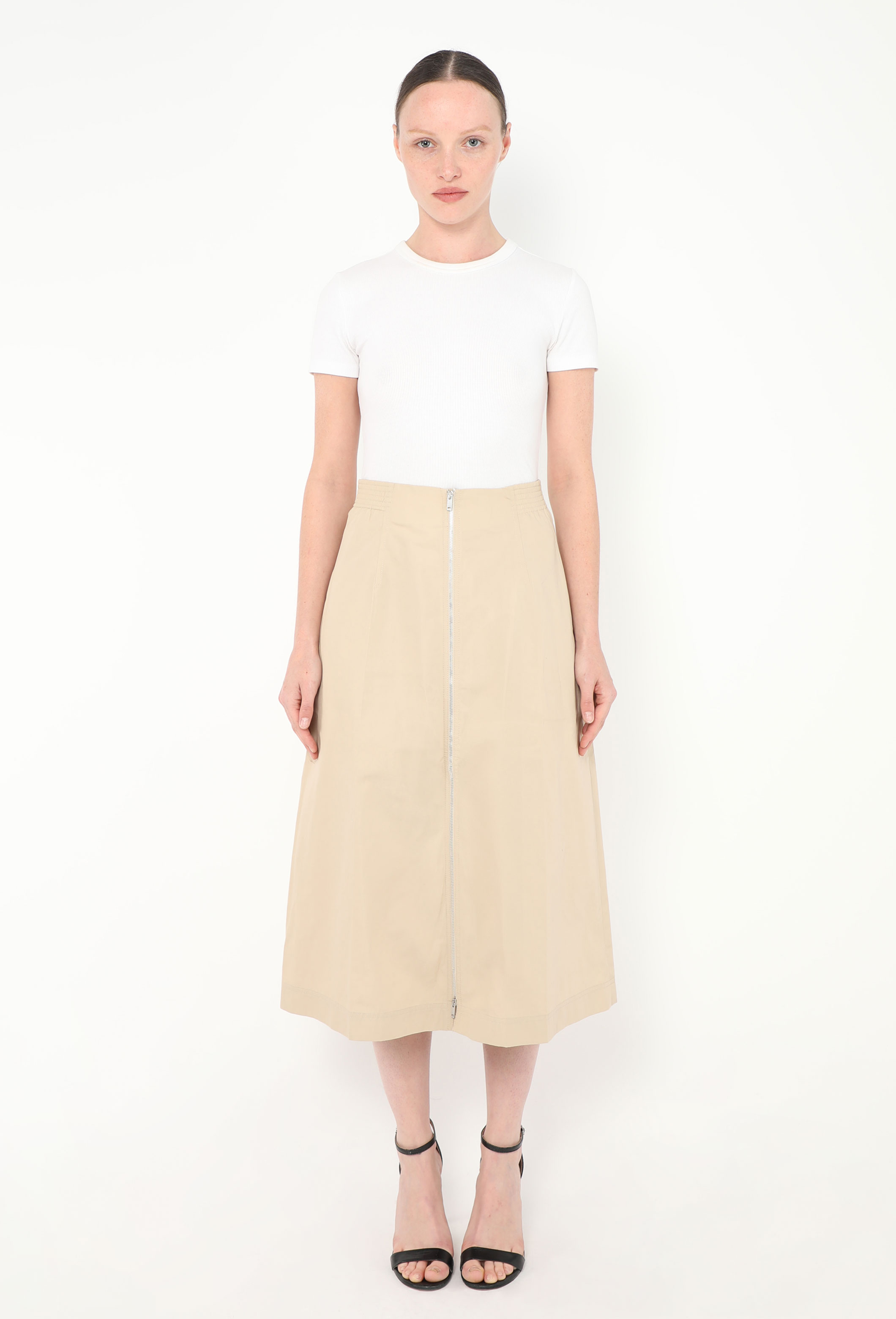 Zippered A-Line Skirt - Céline | Authentic & Vintage | ReSee Zippered A-Line Skirt - Céline | Authentic & Vintage | ReSee