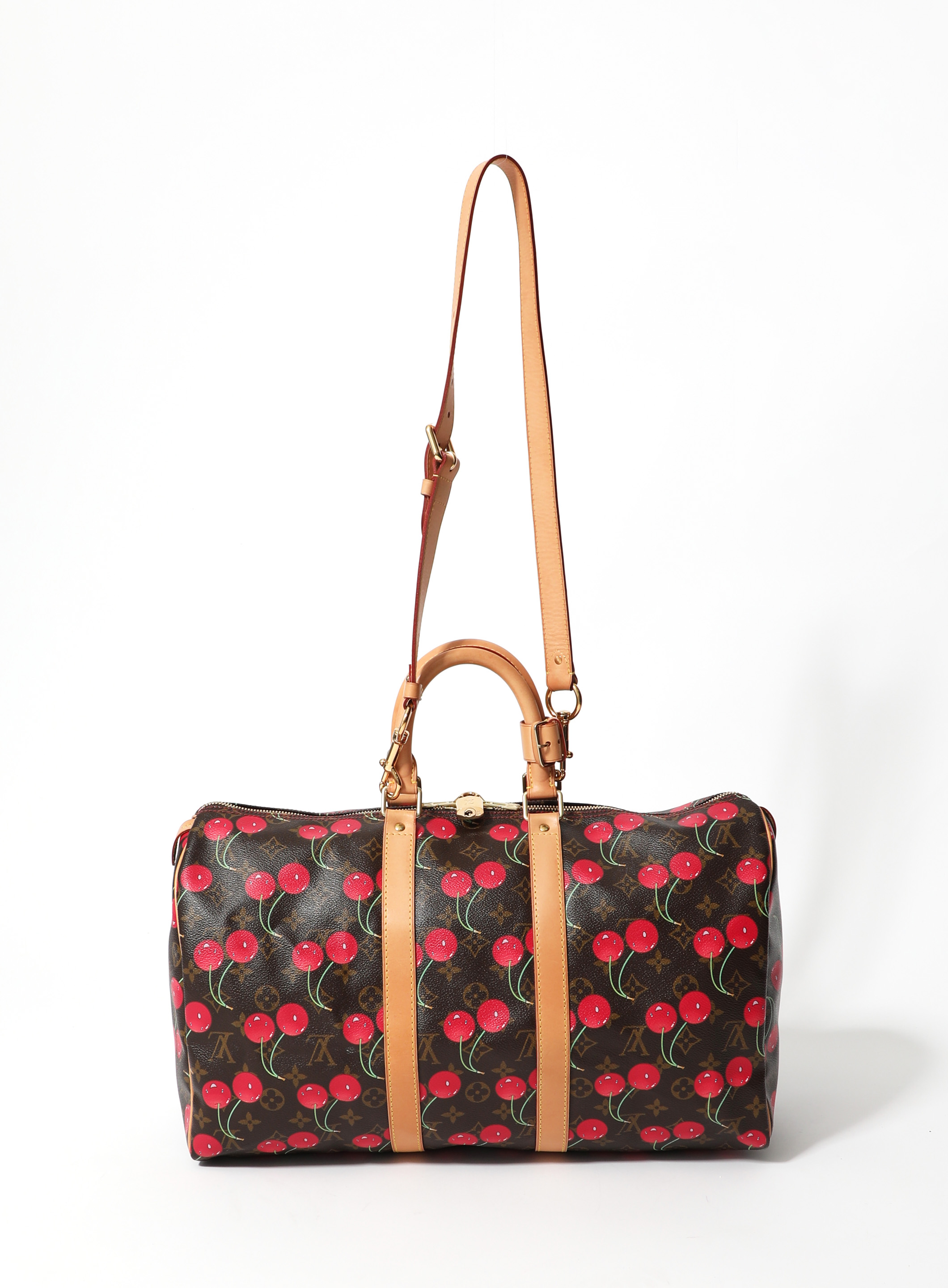 louis vuitton bag with cherries