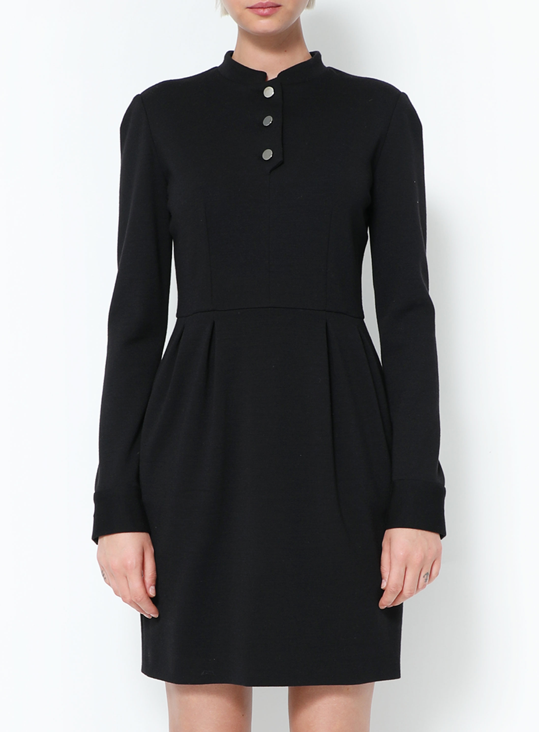 Little Tulip Flower Woolen Vest Dress