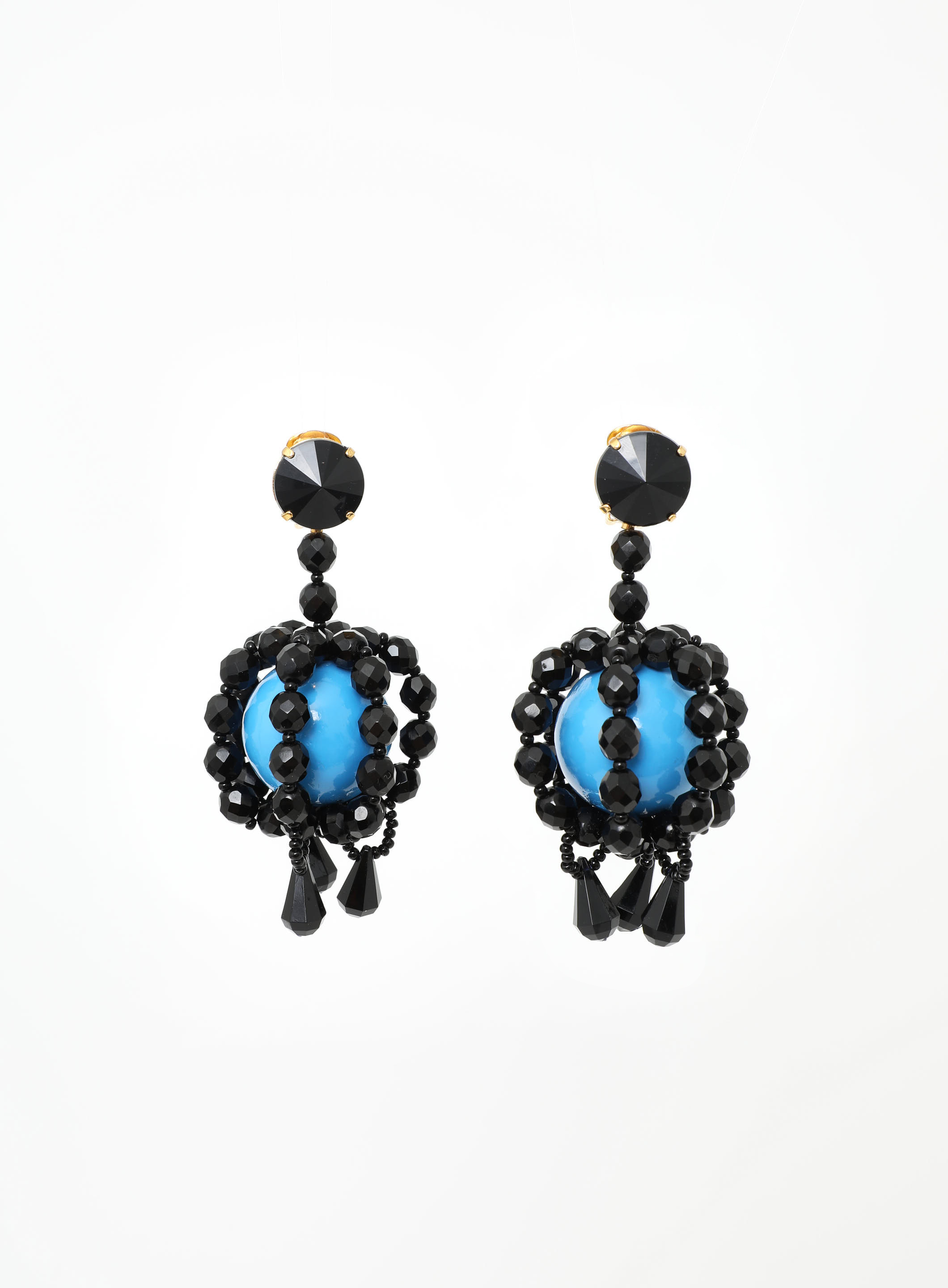 Beaded ClipOn Earrings Authentic & Vintage ReSEE