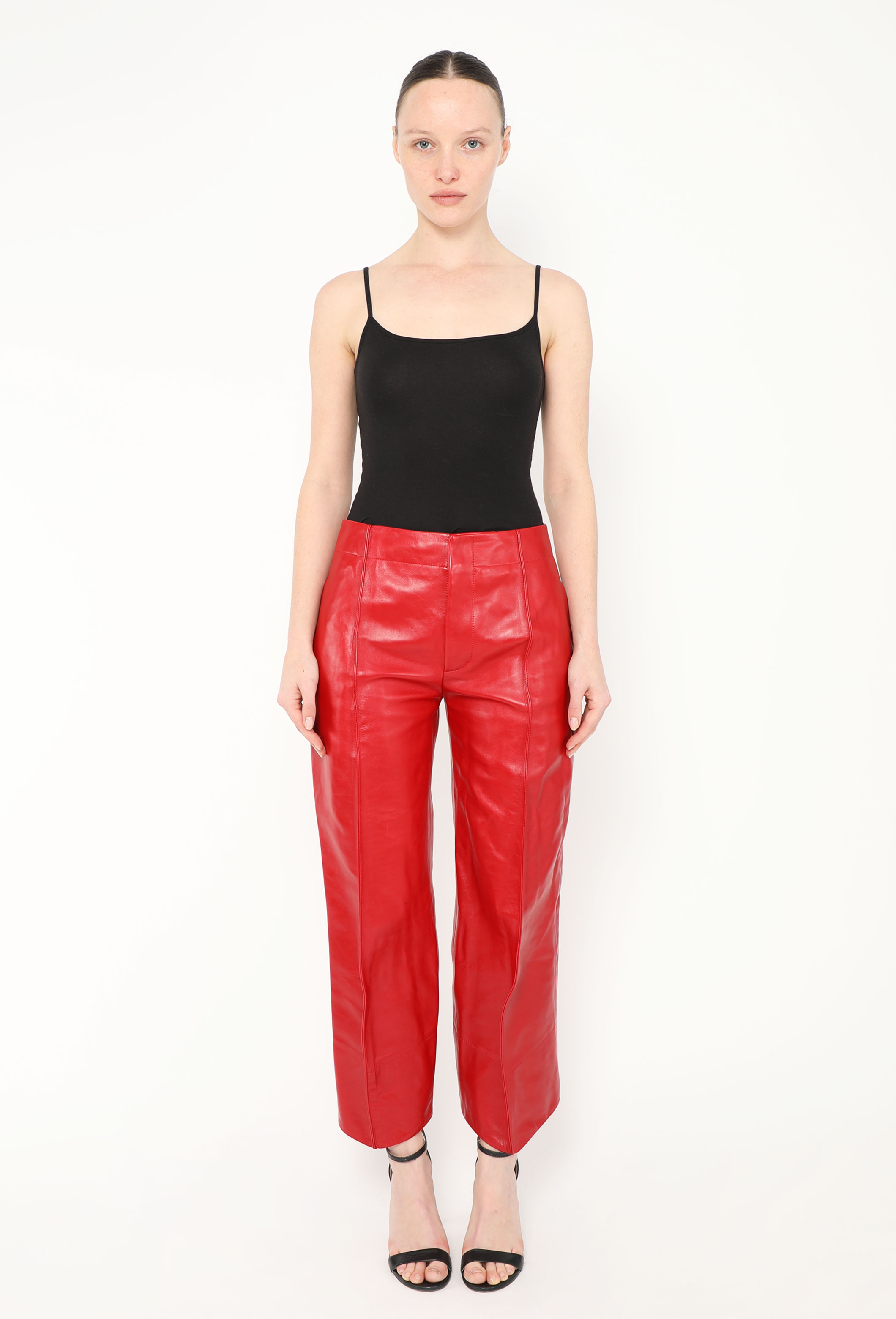 パンツ Bottega Veneta Panta Rosso Ma In Nero s-l1200.png