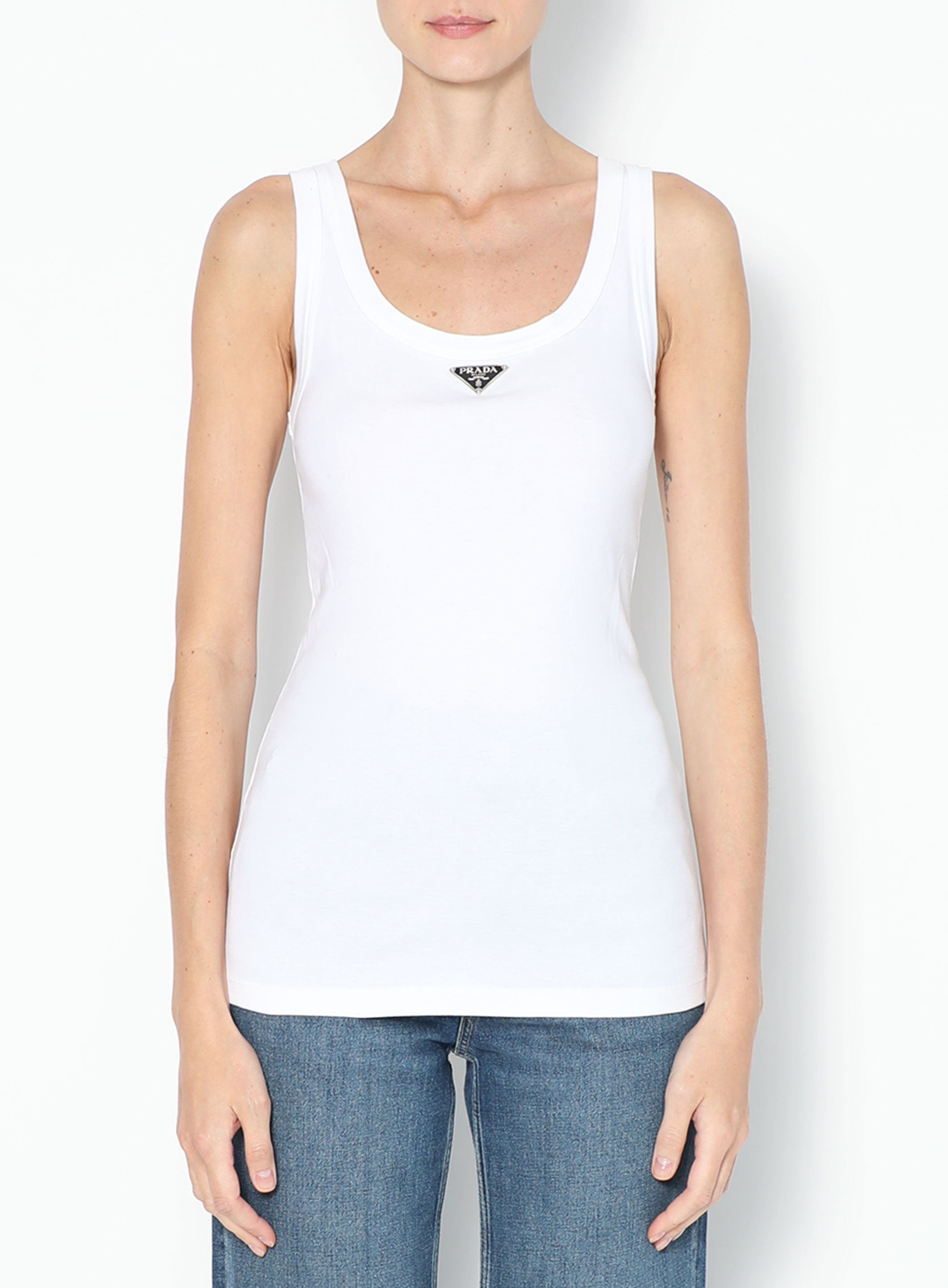 F/W 2022 Logo Tank Top - Prada | Authentic & Vintage | ReSee