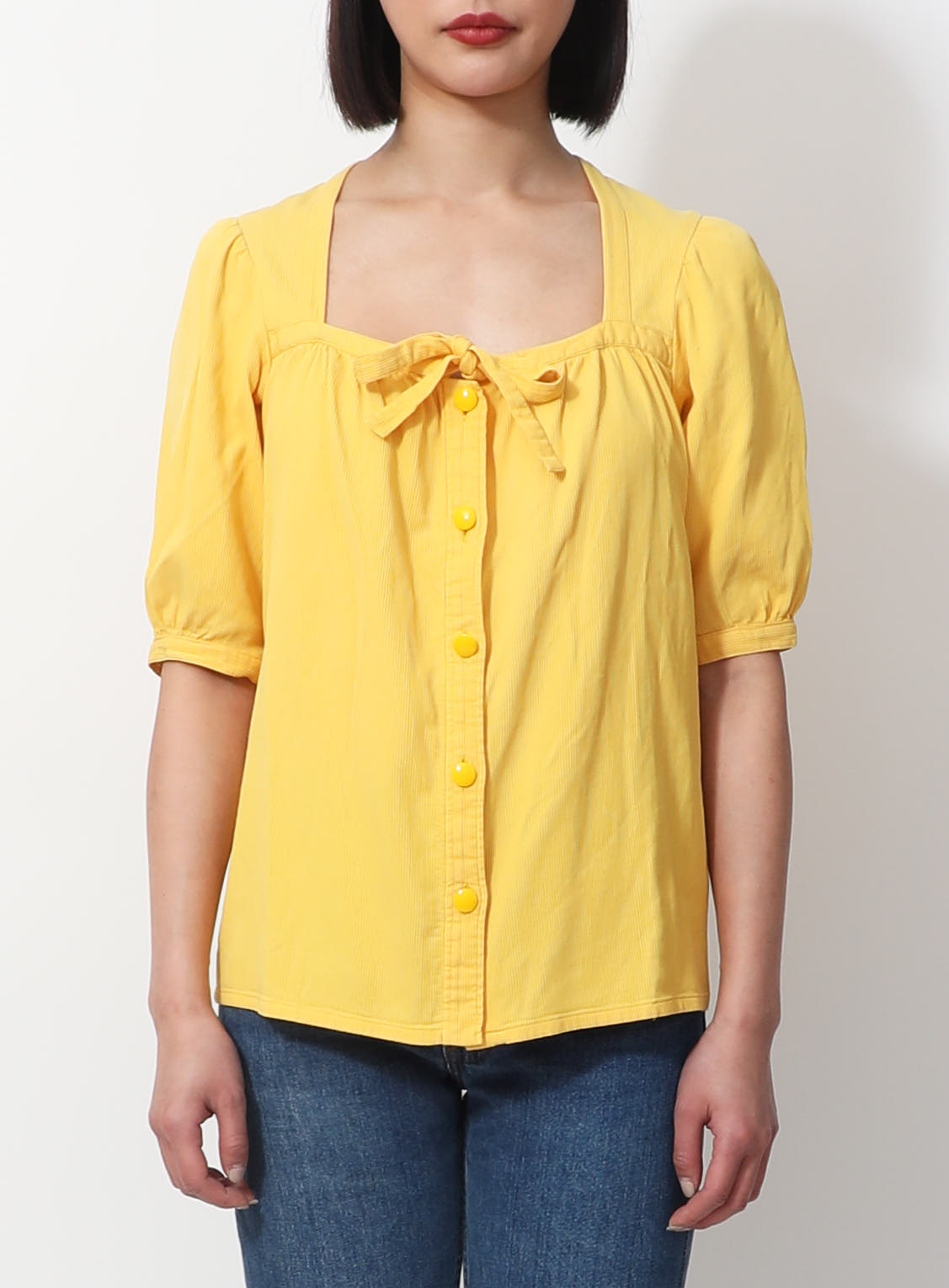 Vintage Corduroy Peasant Blouse Authentic & Vintage ReSEE