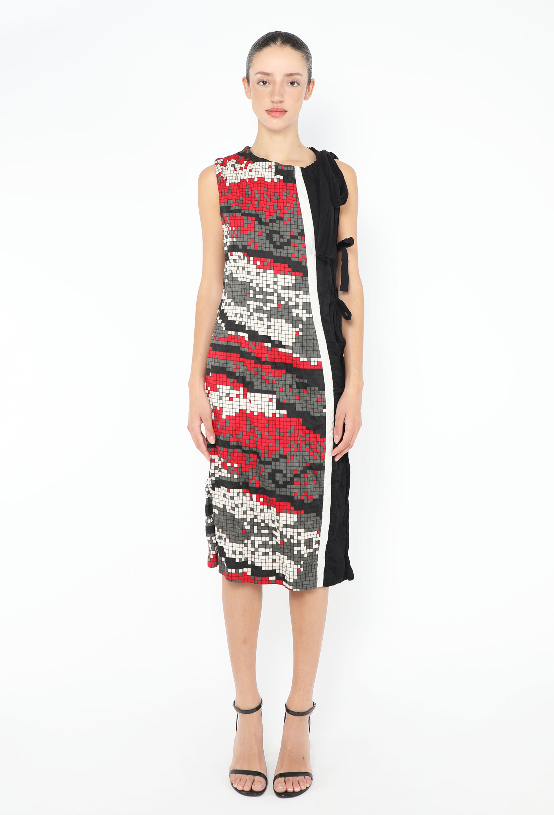 S/S 2009 Crinkled Graphic Dress - Prada | ReSee
