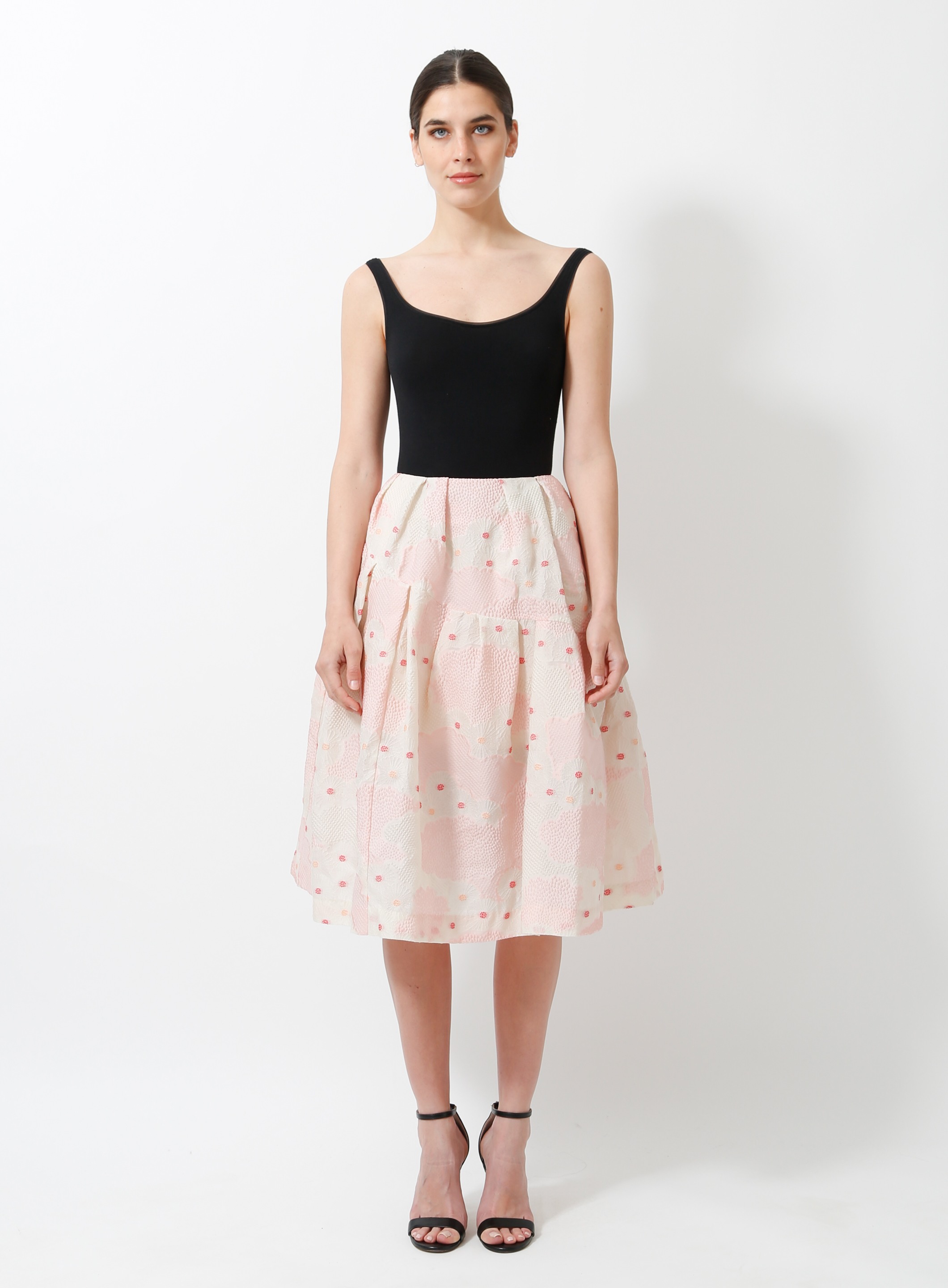 Jacquard Floral Skirt | Authentic & Vintage | ReSee
