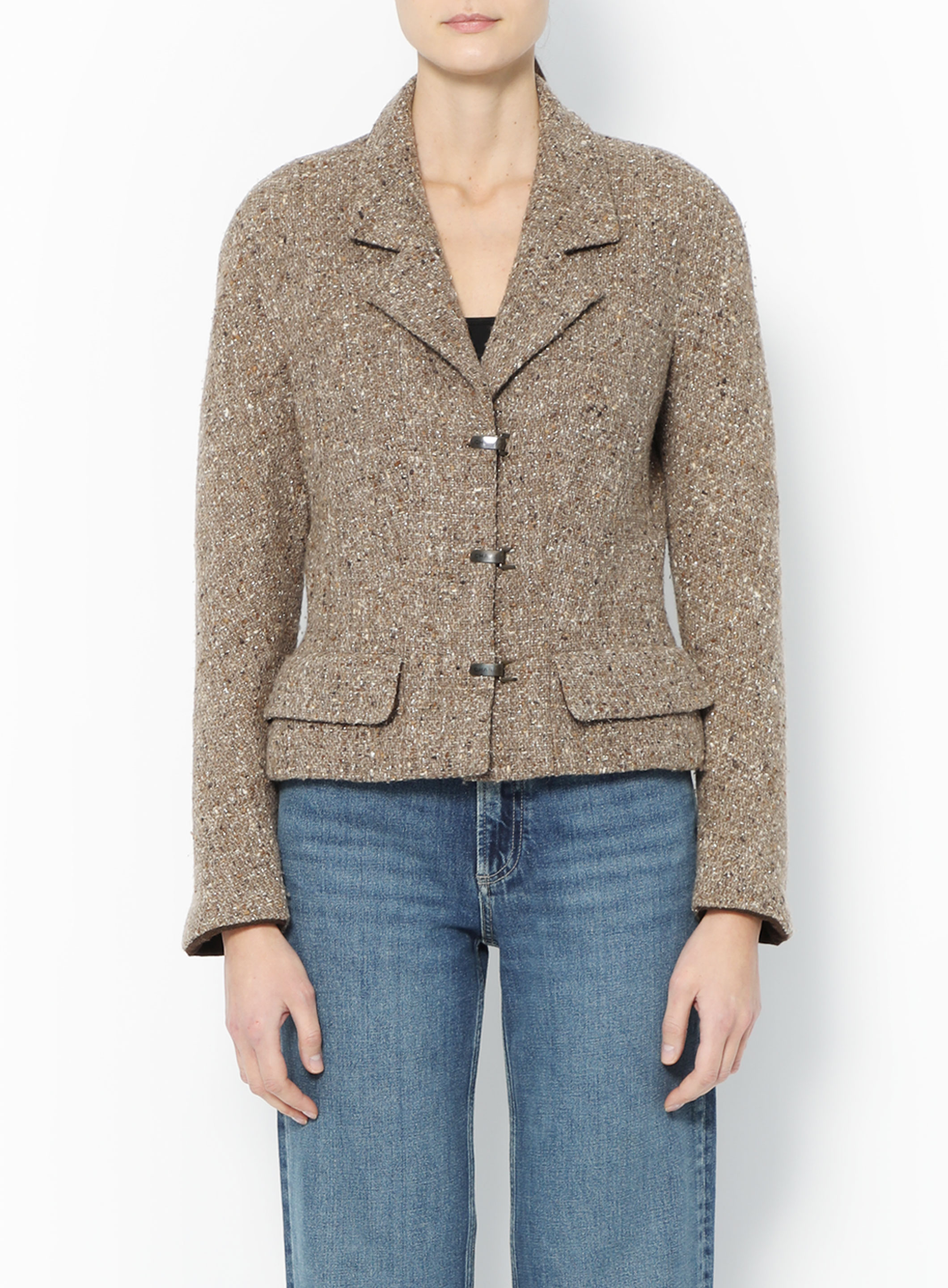 Lamé Tweed Jacket| Authentic & Vintage | ReSee