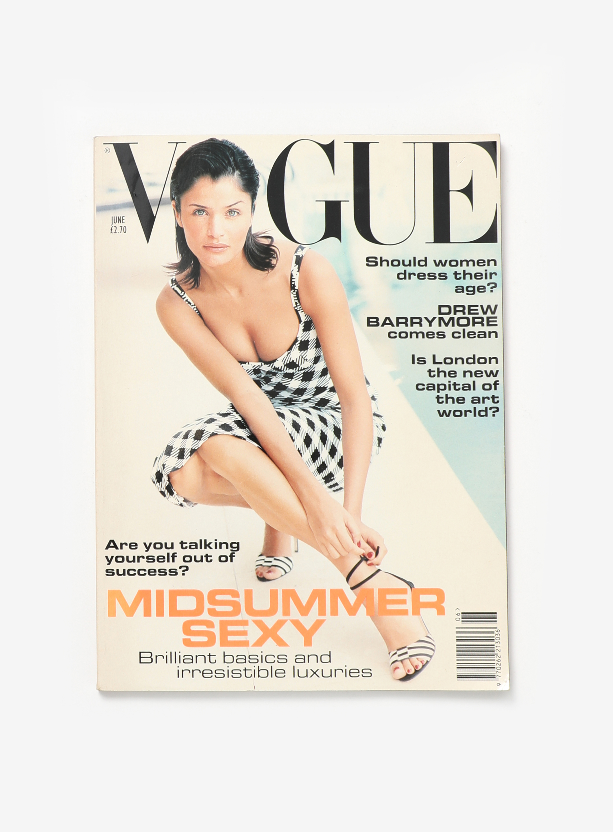 Every single time Helena Christensen graced a Vogue cover