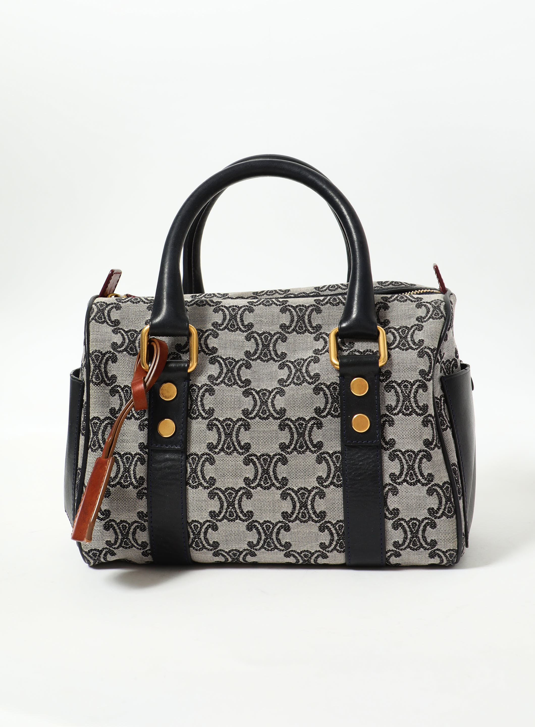 celine boston bag in triomphe canvas