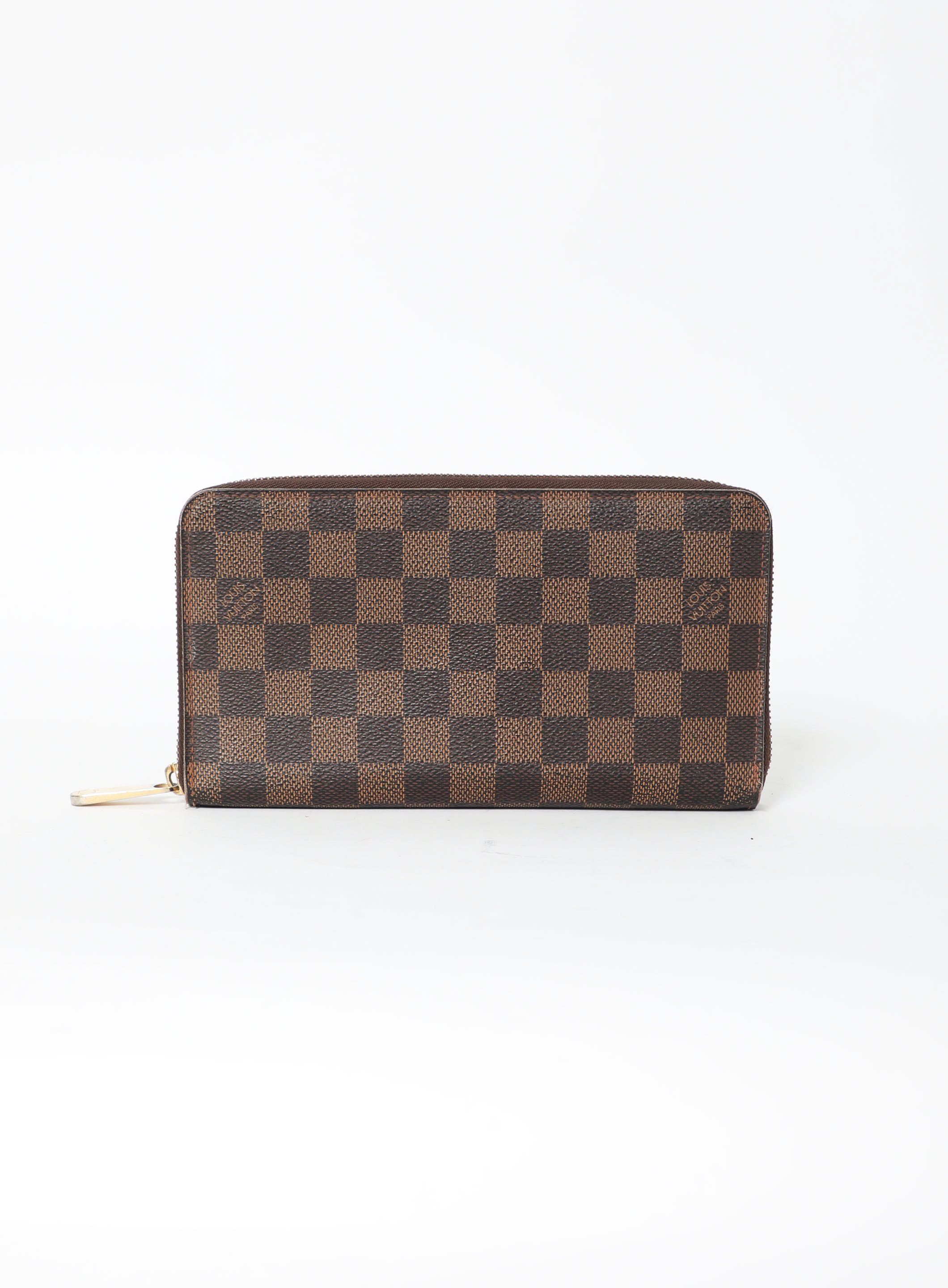Louis Vuitton, Bags, Authentic Louis Vuitton Damier Ebene Zippy Wallet  With Box 3568m