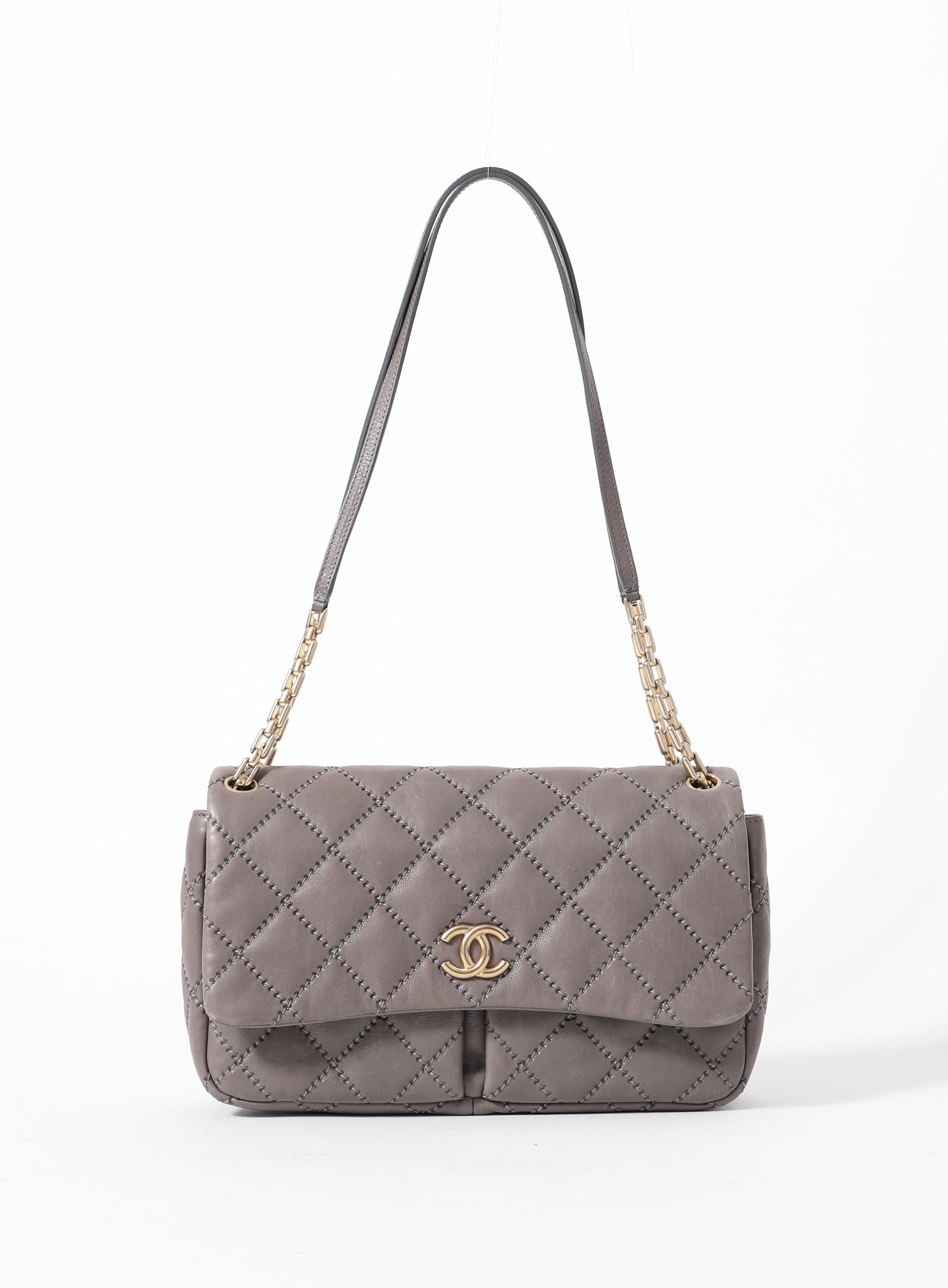 Chanel Black Wild Stitch Flap Medium Bag – The Closet