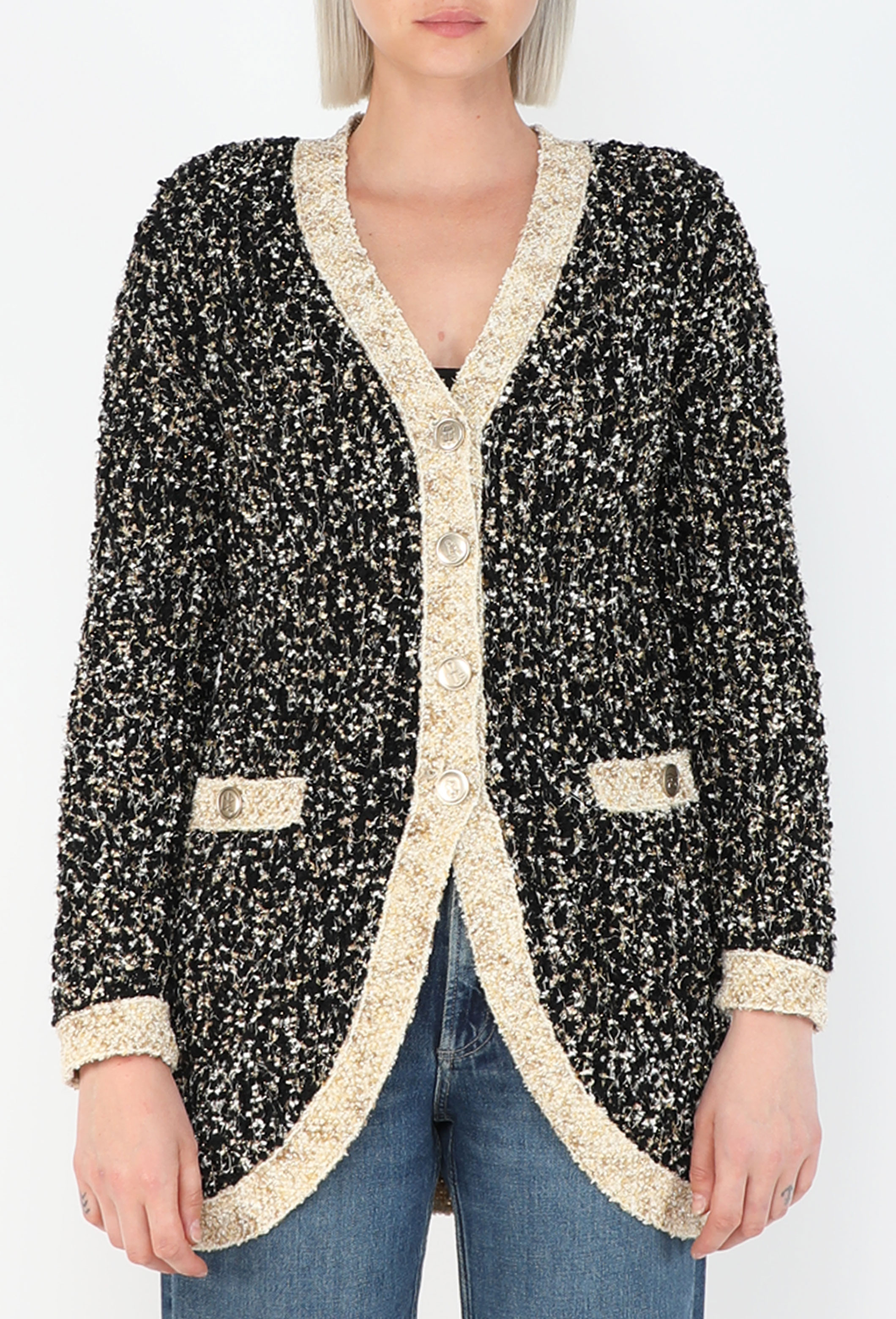 Paris-Egypt Lurex Tweed Cardigan, 2019 - Chanel | ReSee