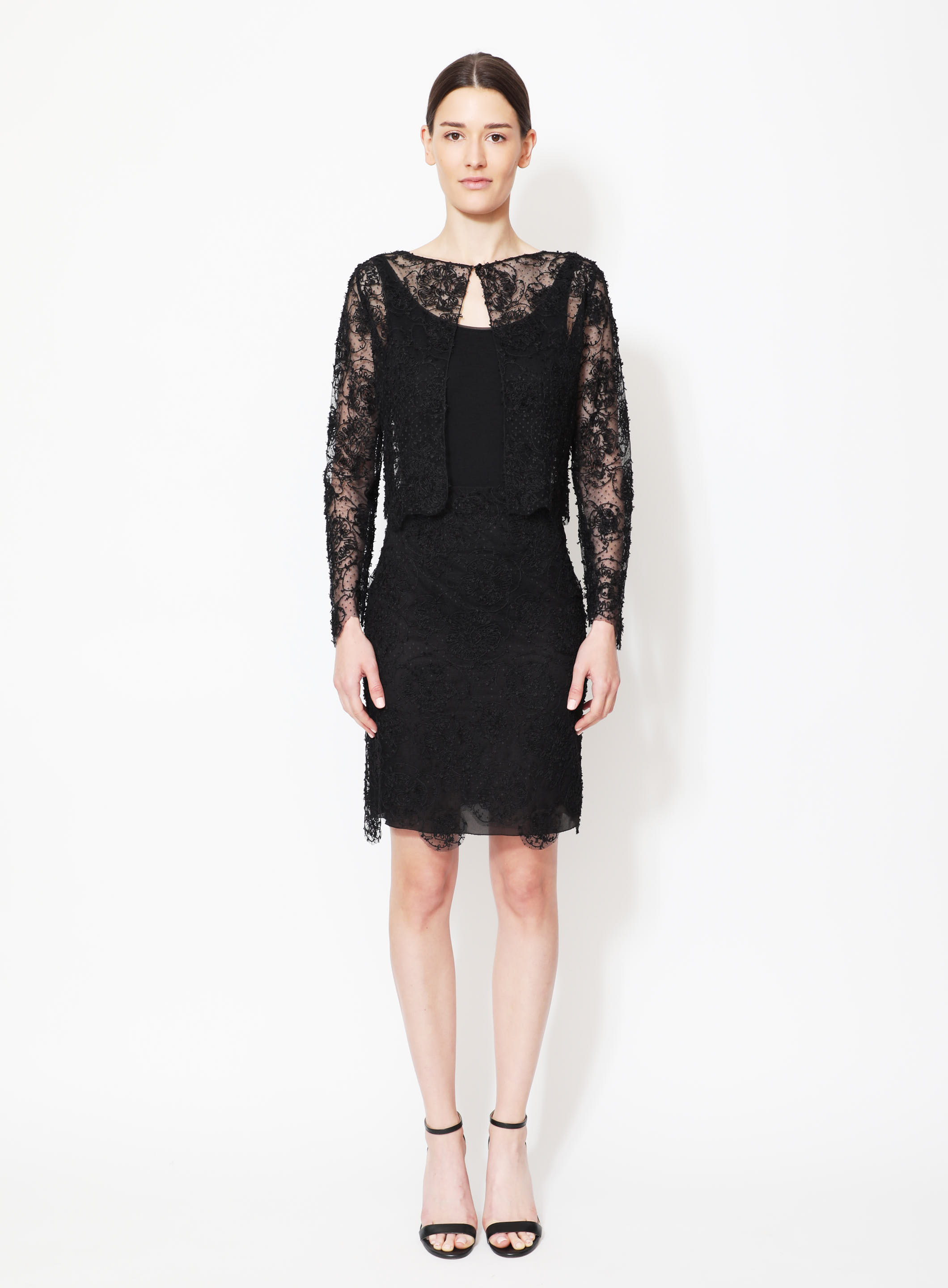 売切！【YILON MADE】Variety bolero set Open YY - Ribbed Bolero Cardigan | HBX - Globally Curated
