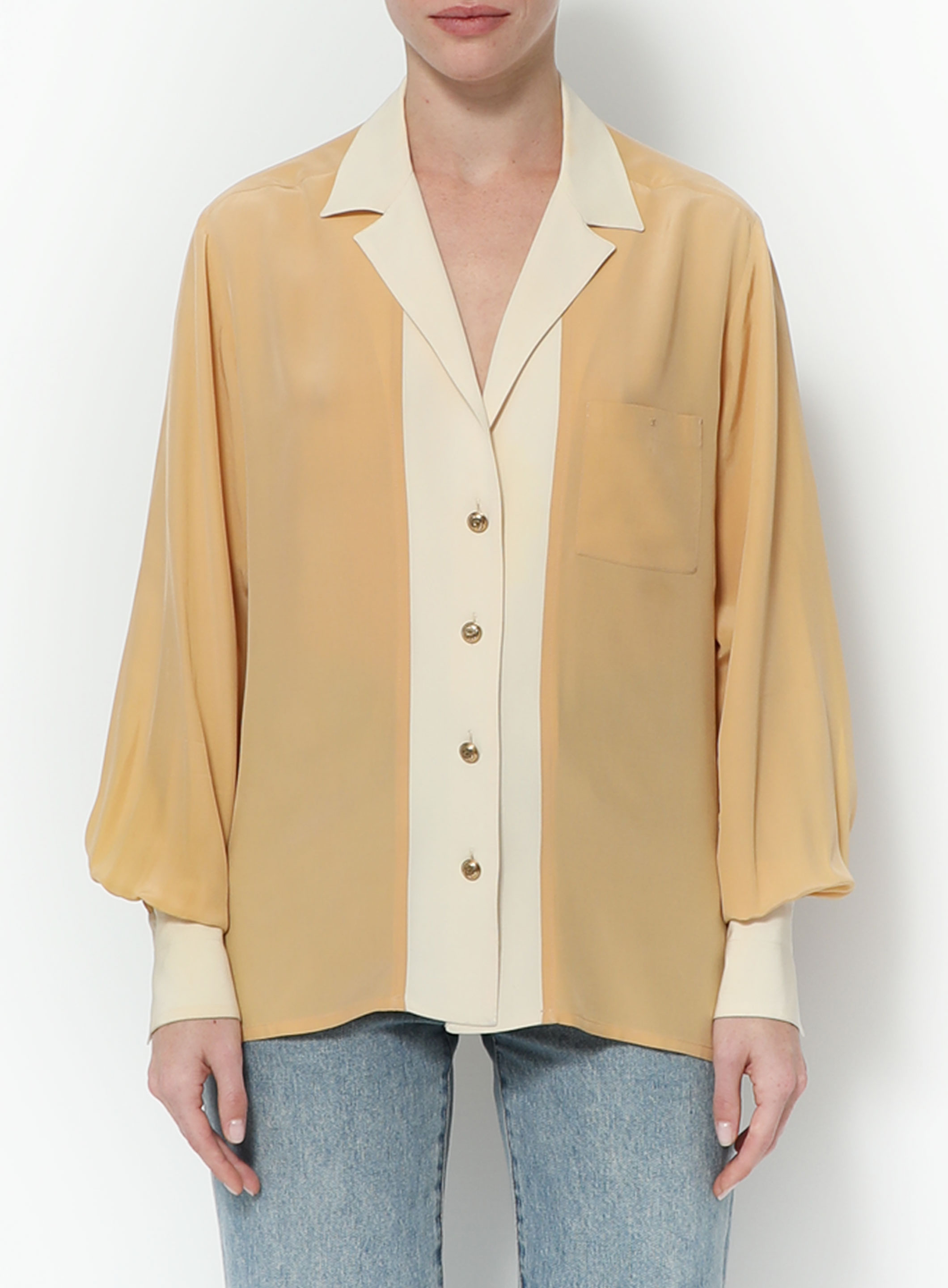vintage chanel blouse