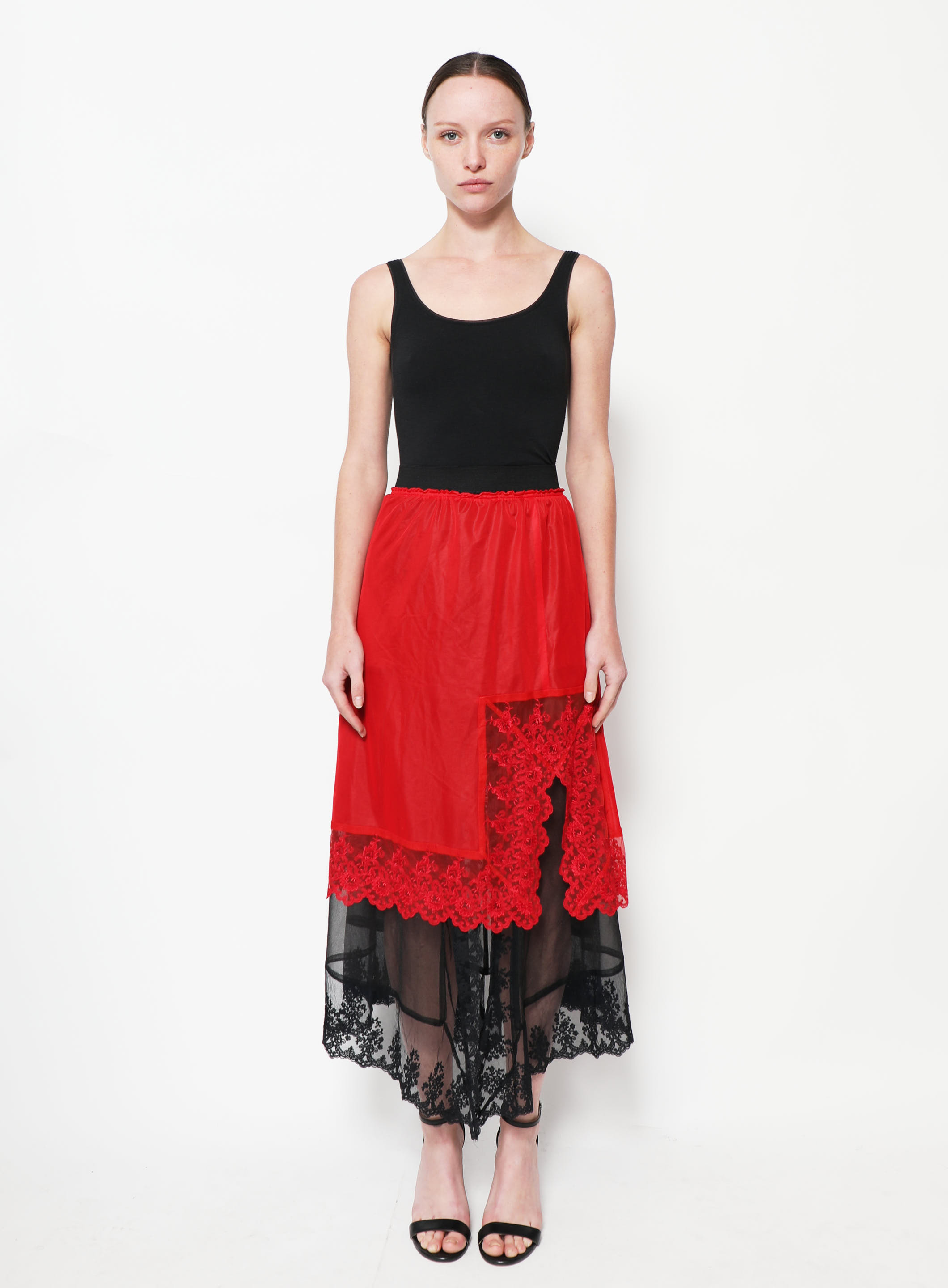 F/W  Layered Lace Skirt