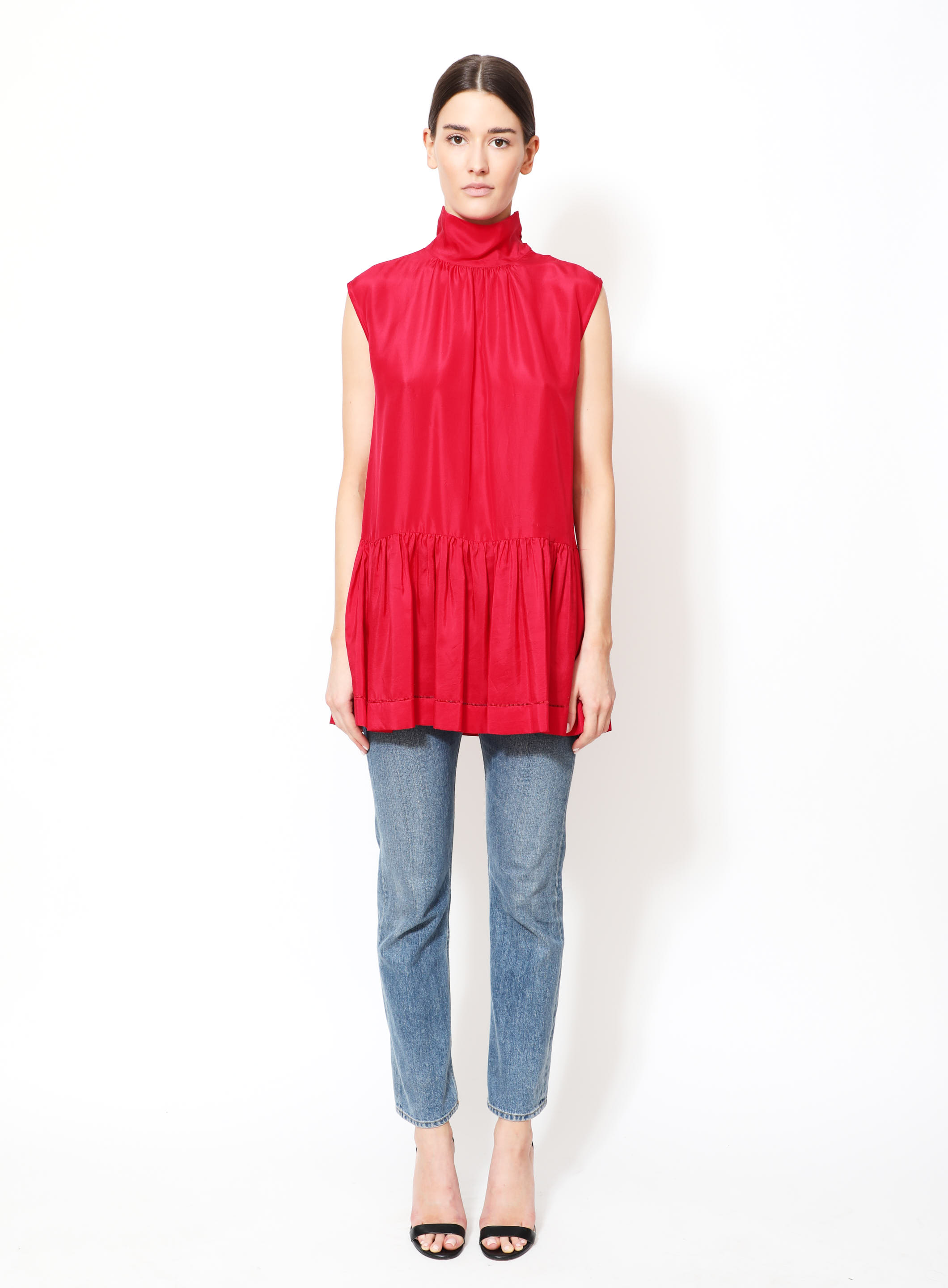 Dries Van Noten Smock Silk Tunic