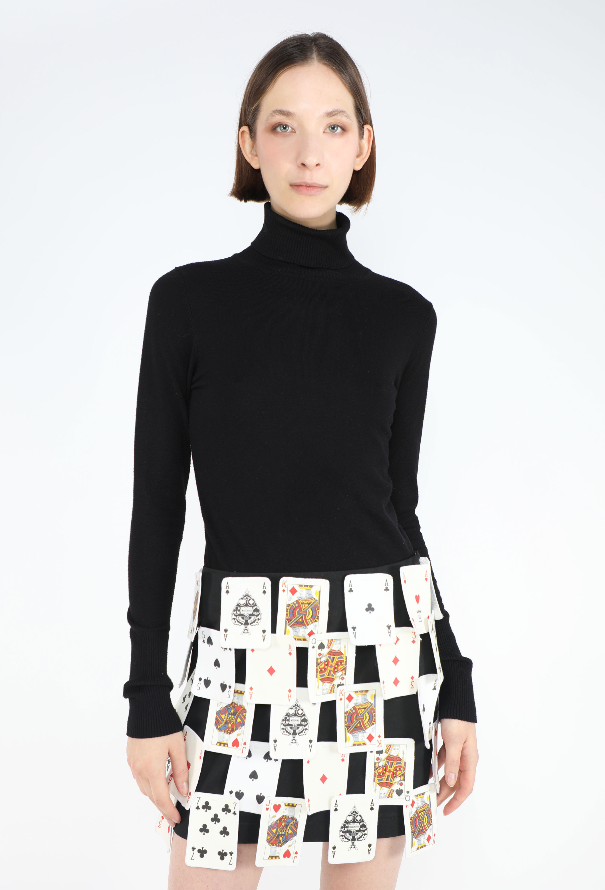 Moschino 1995 Playing Cards Skirt - Exquisite Vintage | ReSee
