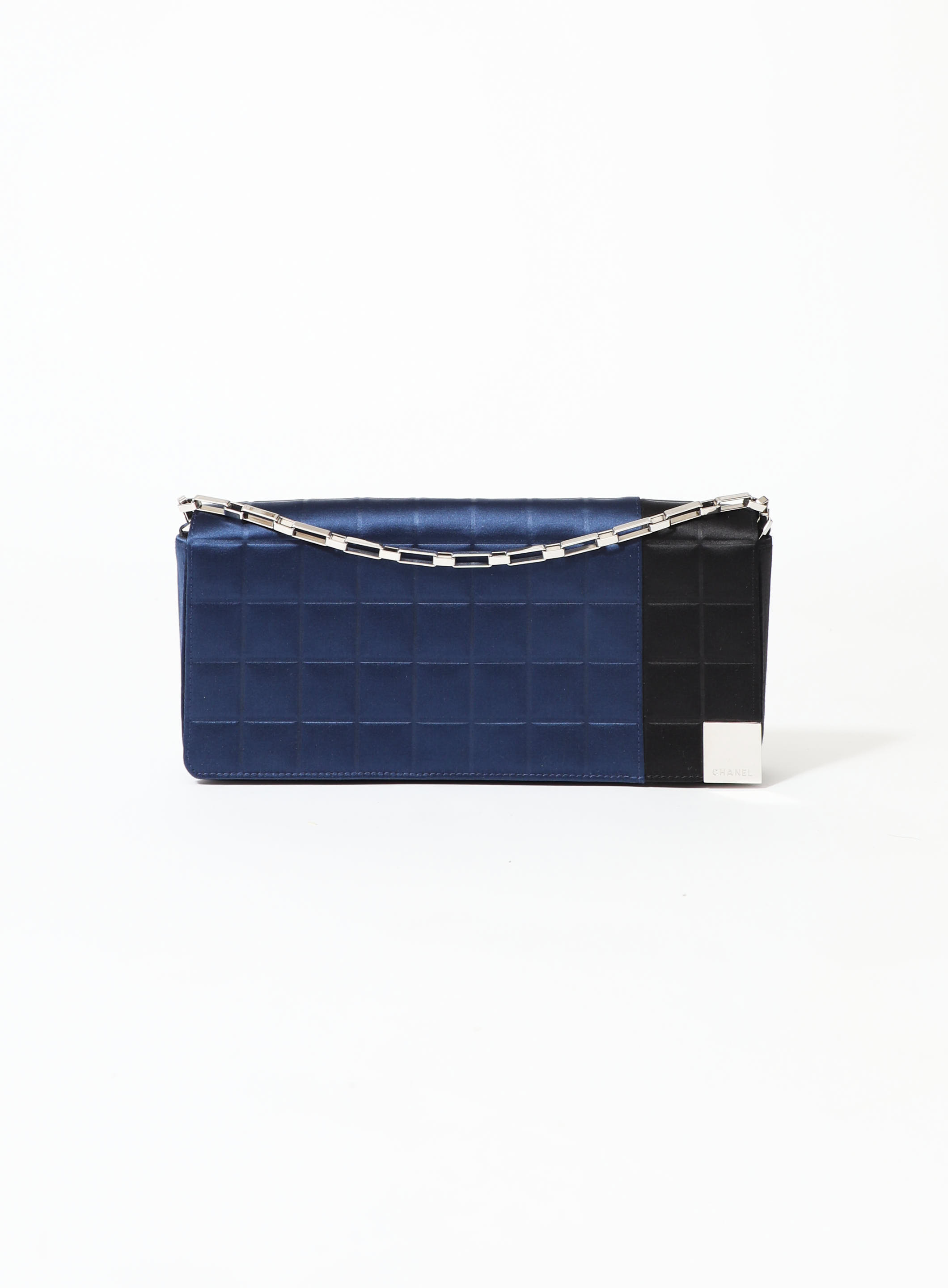 Chanel Woc Quilted Leather Crossbody Wallet Tricolor