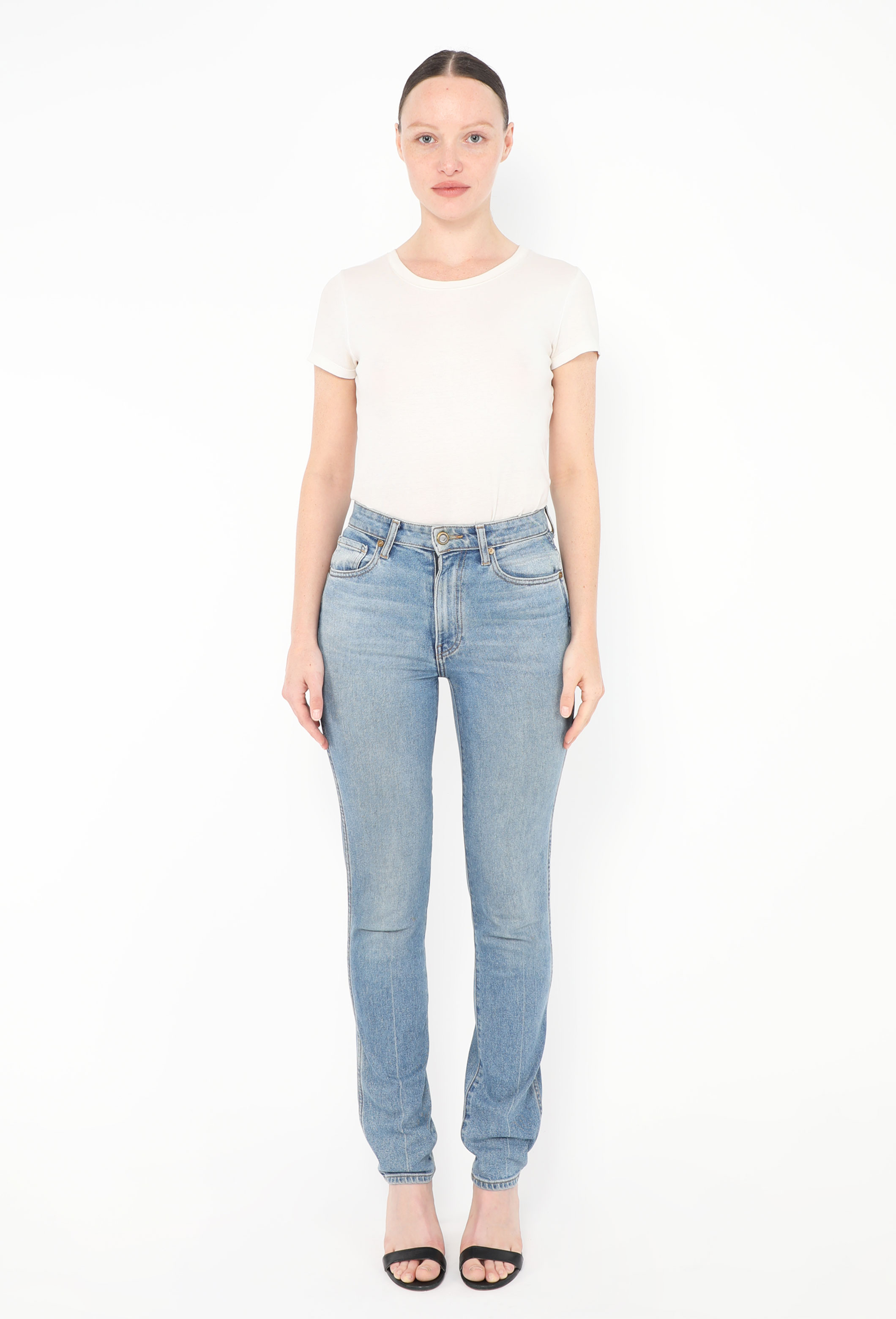 S/S 2018 Victoria Tapered Jeans Khaite Authentic Vintage ReSee