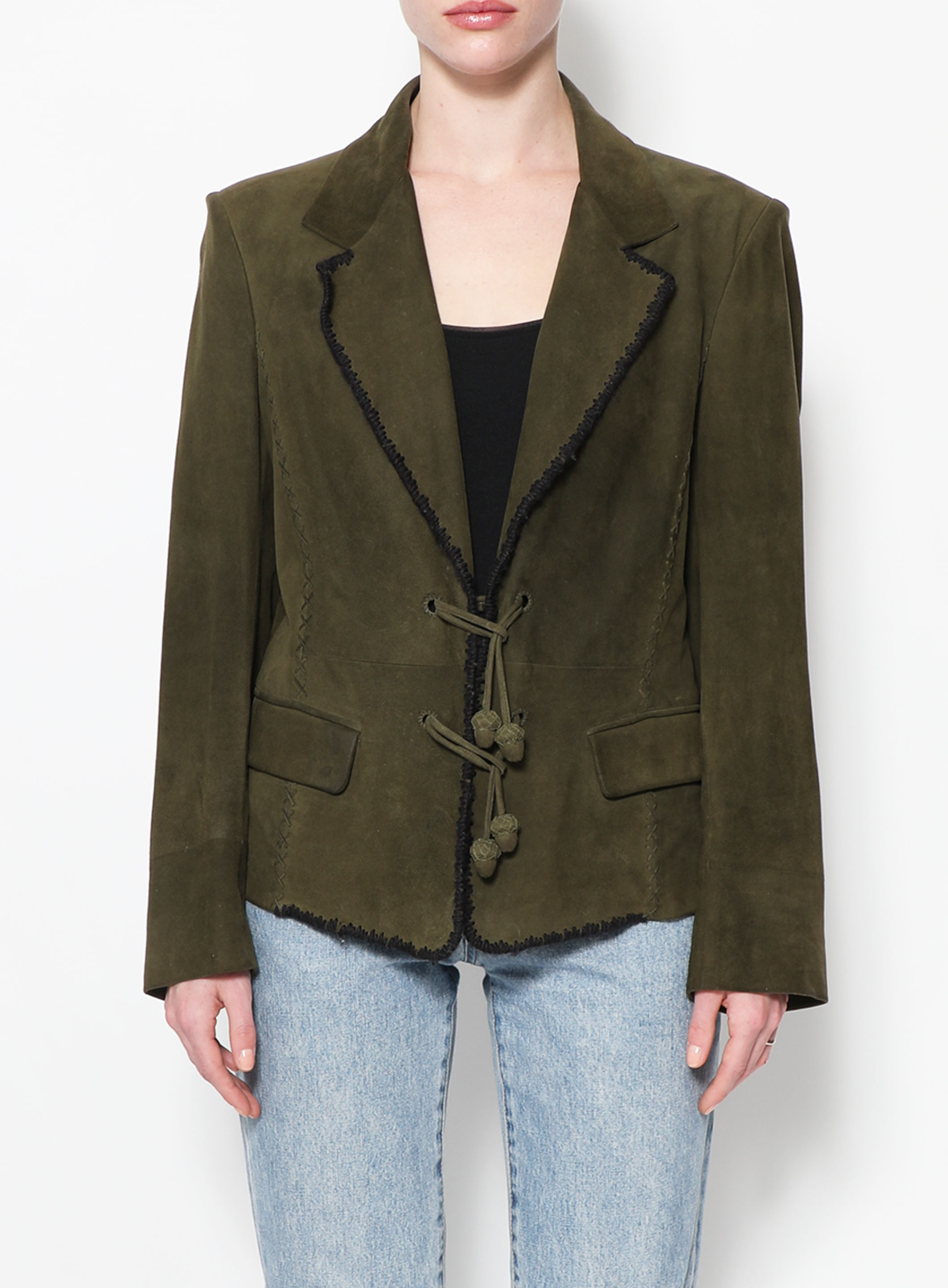 Tom Ford Cinched Suede Jacket | Authentic & Vintage | ReSee