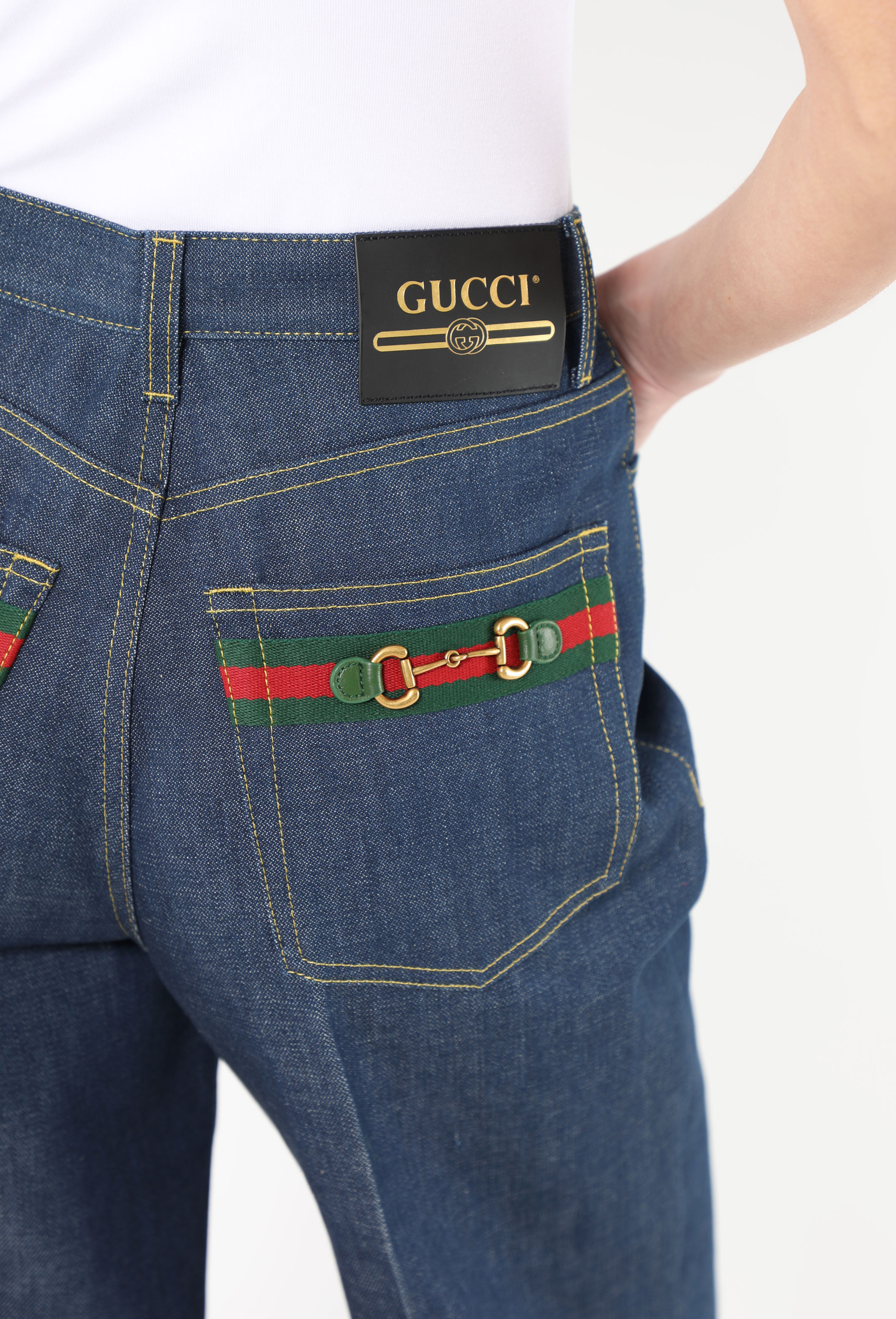 2021 Flared Horsebit Jeans - Gucci | ReSee
