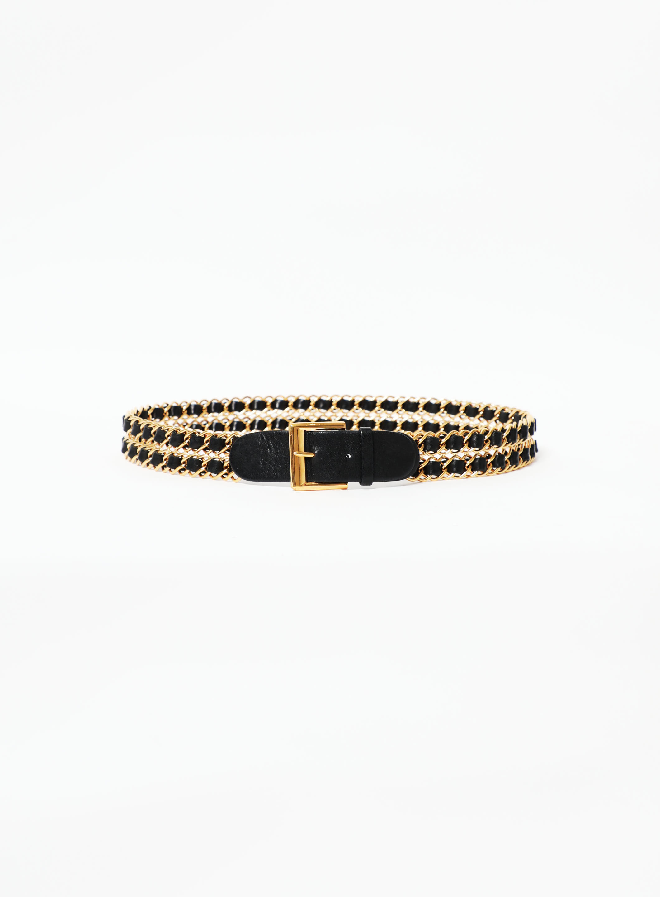 Chanel Gold & Red Chain Belt – Dina C's Fab and Funky Consignment Boutique