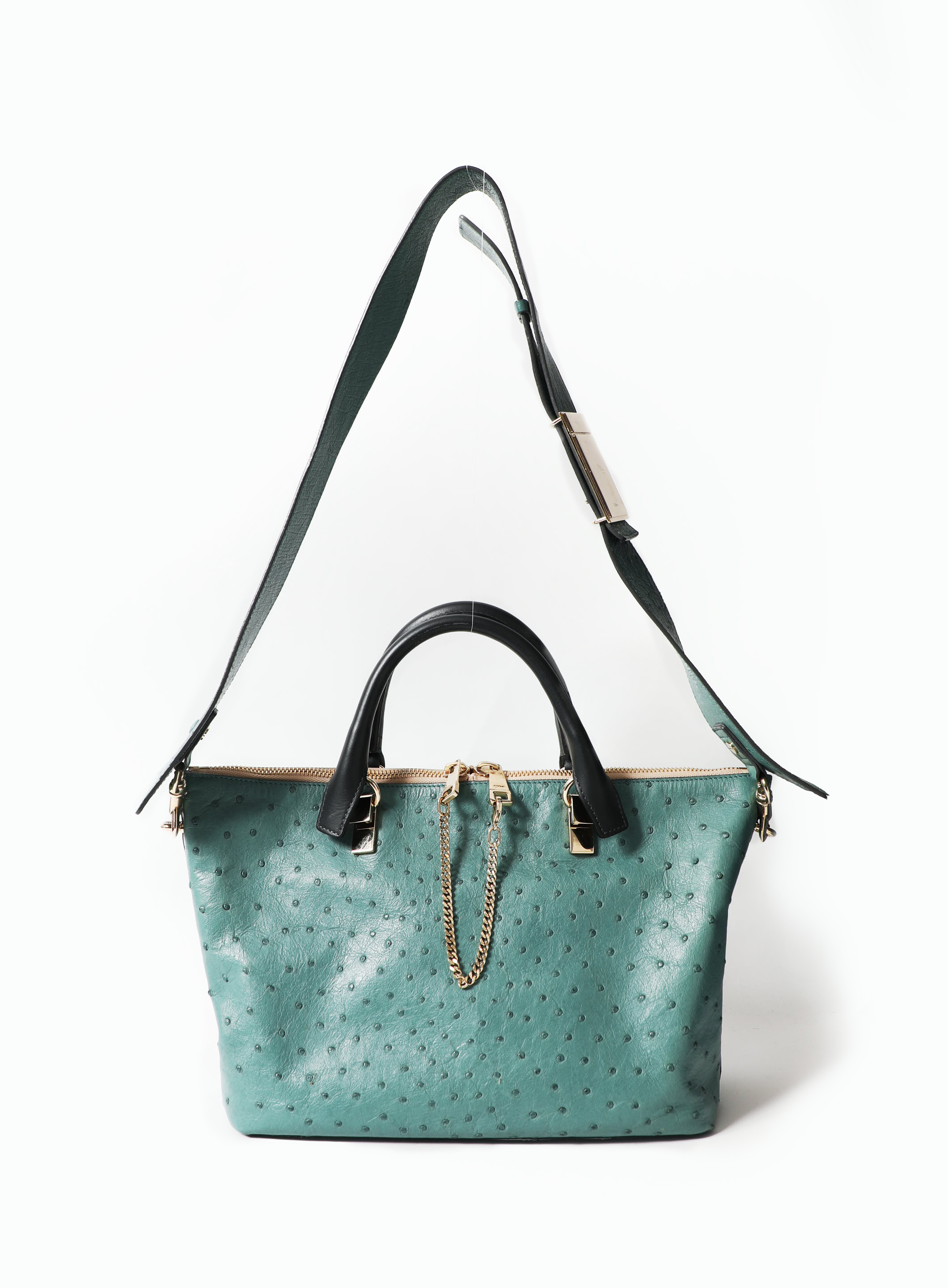 F/W 2013 Ostrich 'Baylee' Crossbody Bag | Authentic u0026 Vintage | ReSEE
