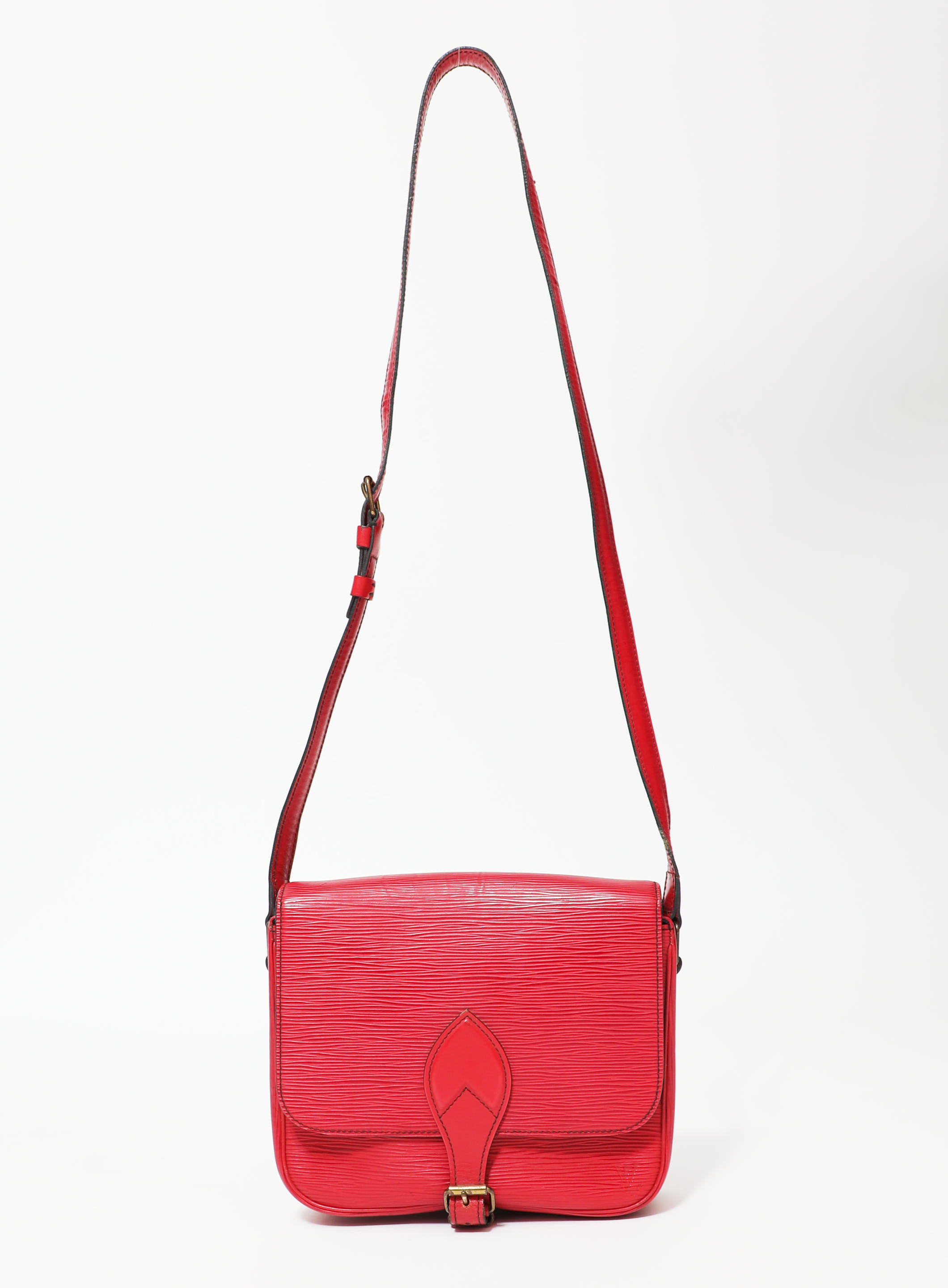 Louis Vuitton Vintage Epi Shoulder Bag - Red Shoulder Bags