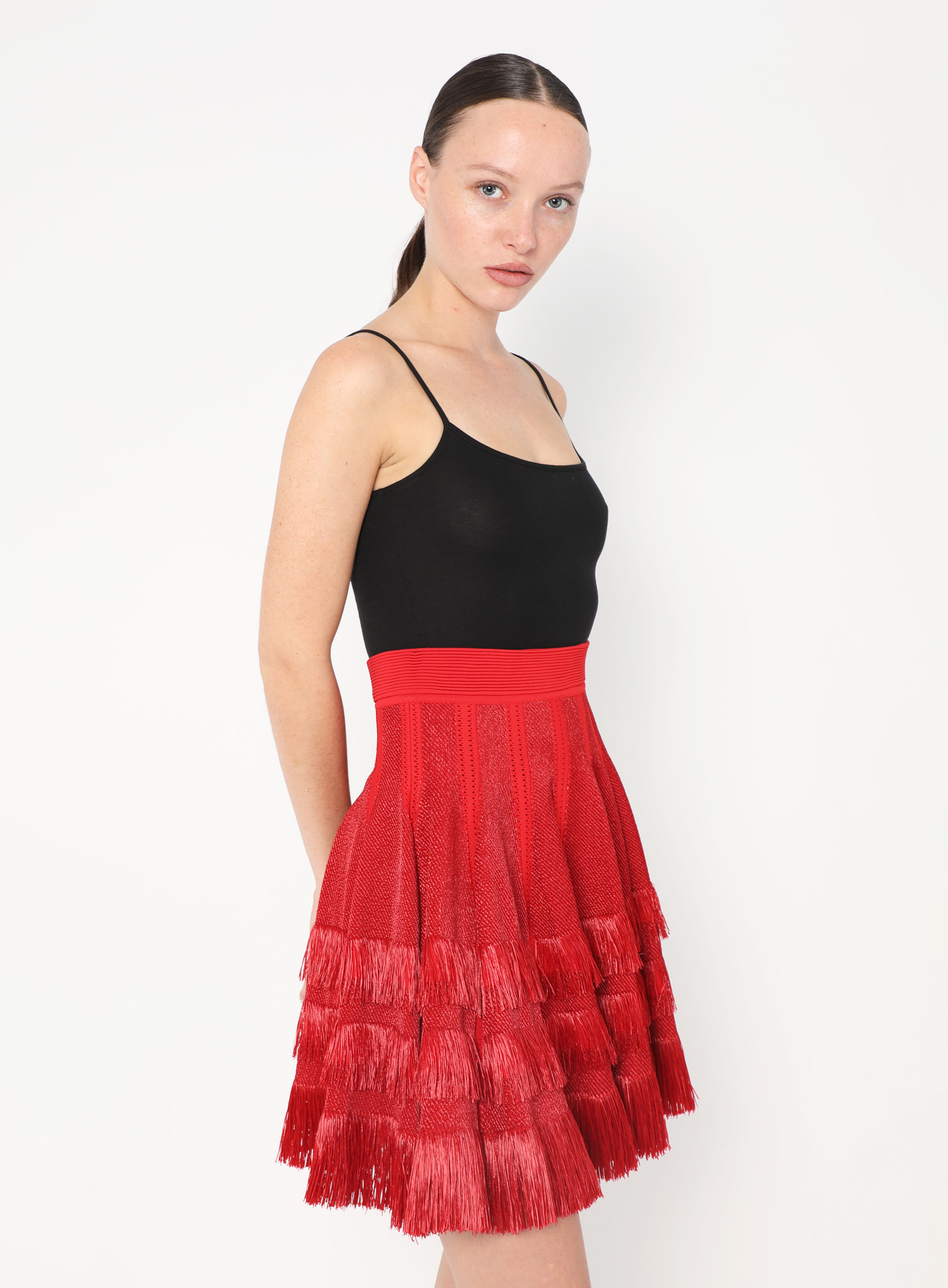 S/S 2021 Tiered Raffia Skirt | Authentic & Vintage | ReSee