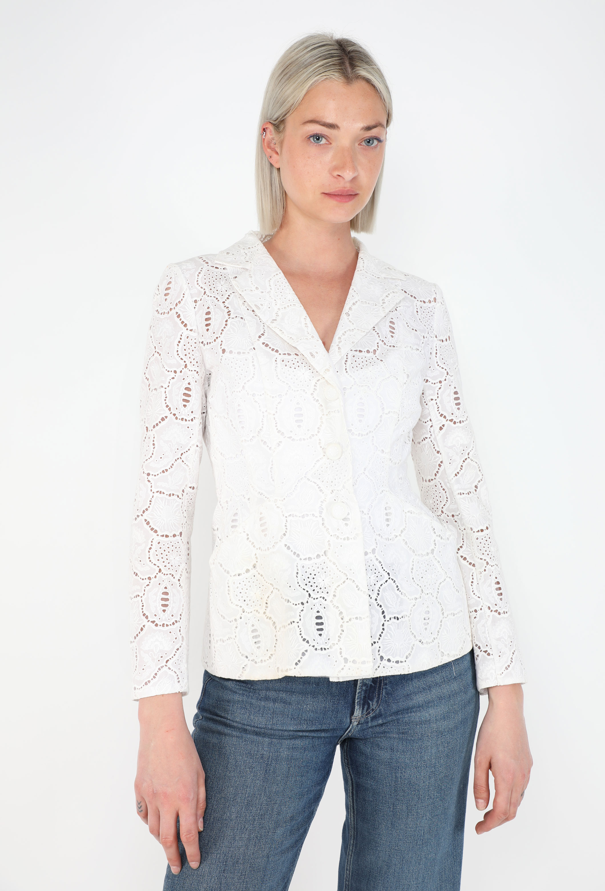 Broderie Lace Bar Jacket, 2018 - Dior | ReSee