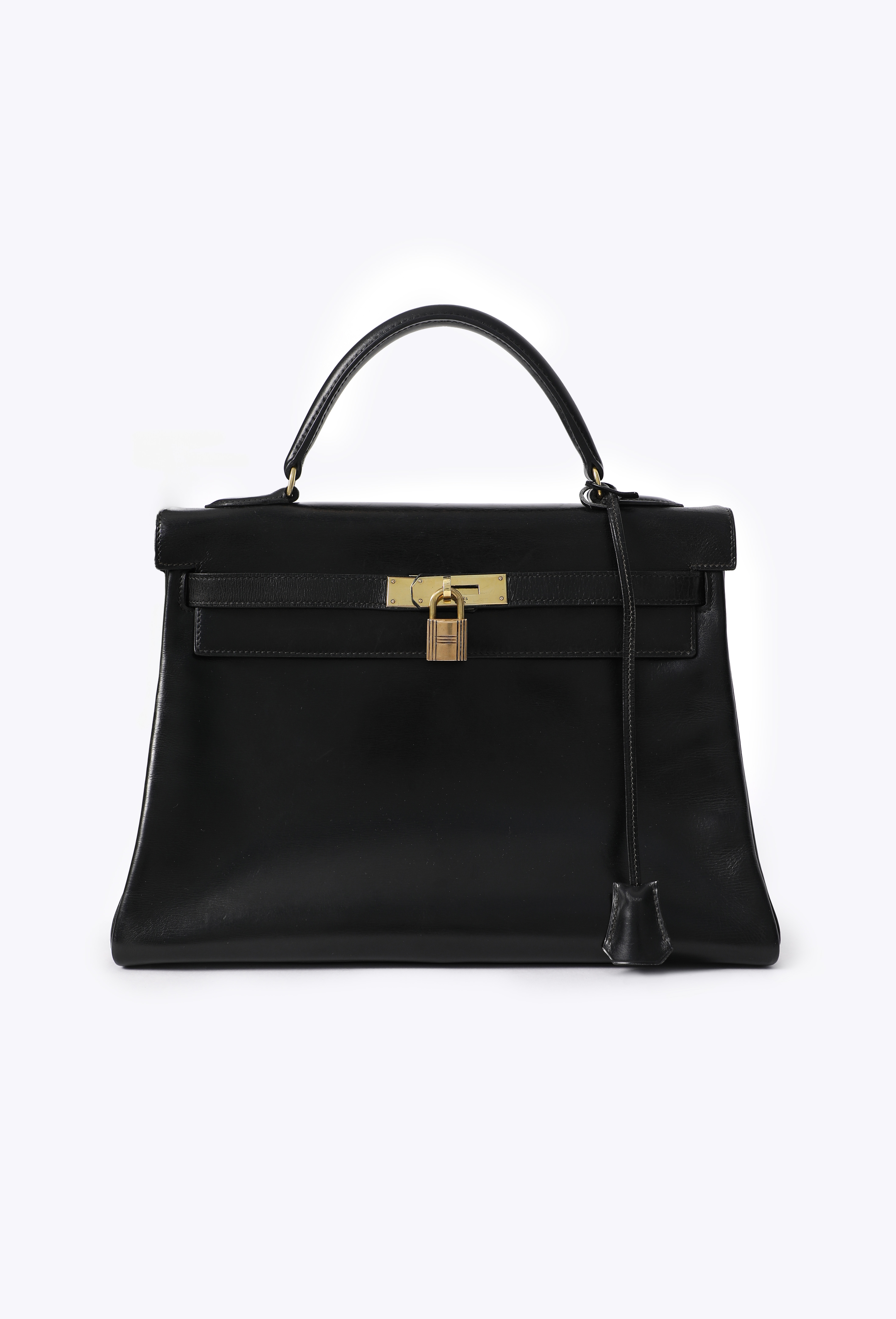 Vintage Black Box Kelly Retourné 32 - Hermès | ReSee