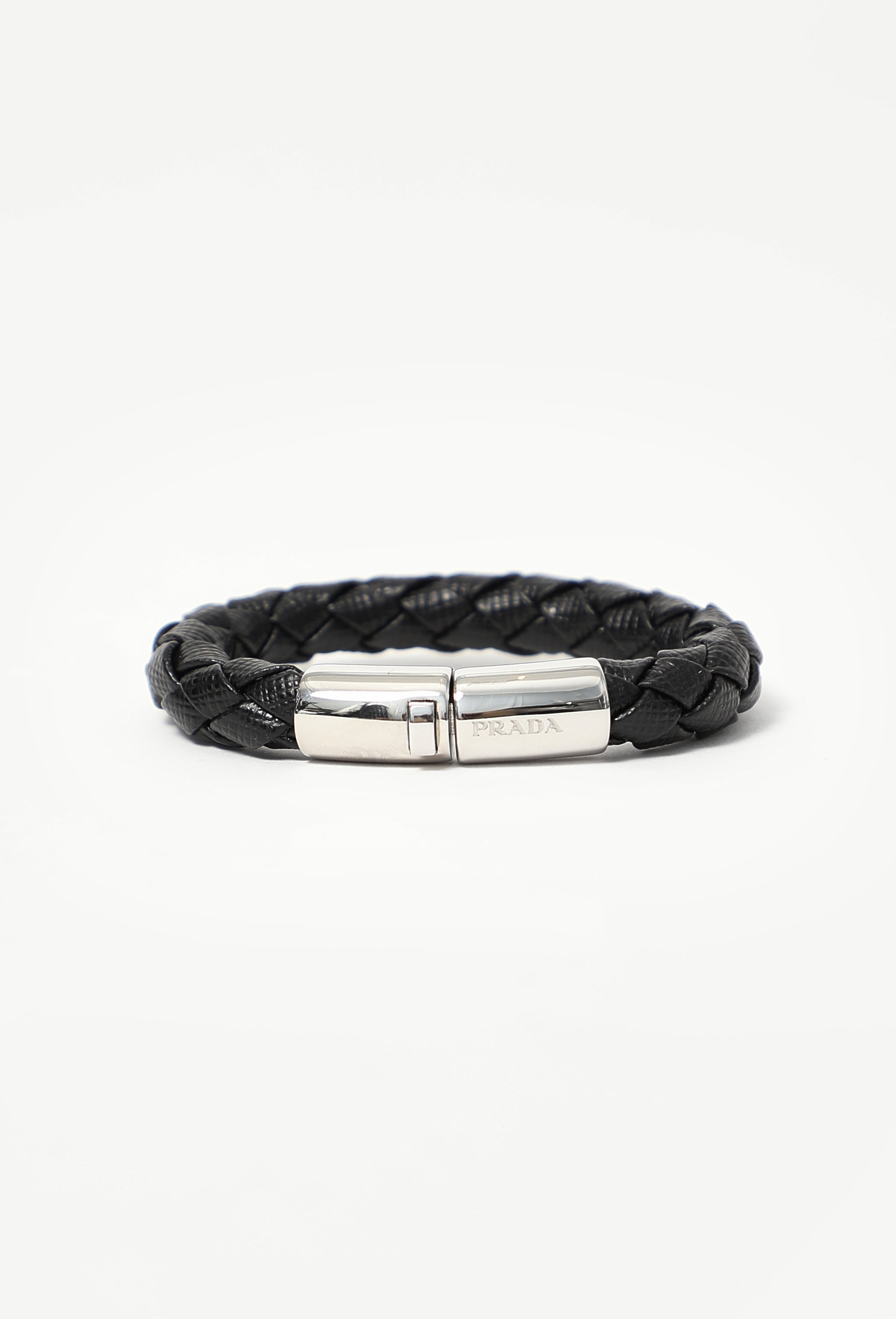 Woven Saffiano Leather Bracelet | Authentic & Vintage | ReSee