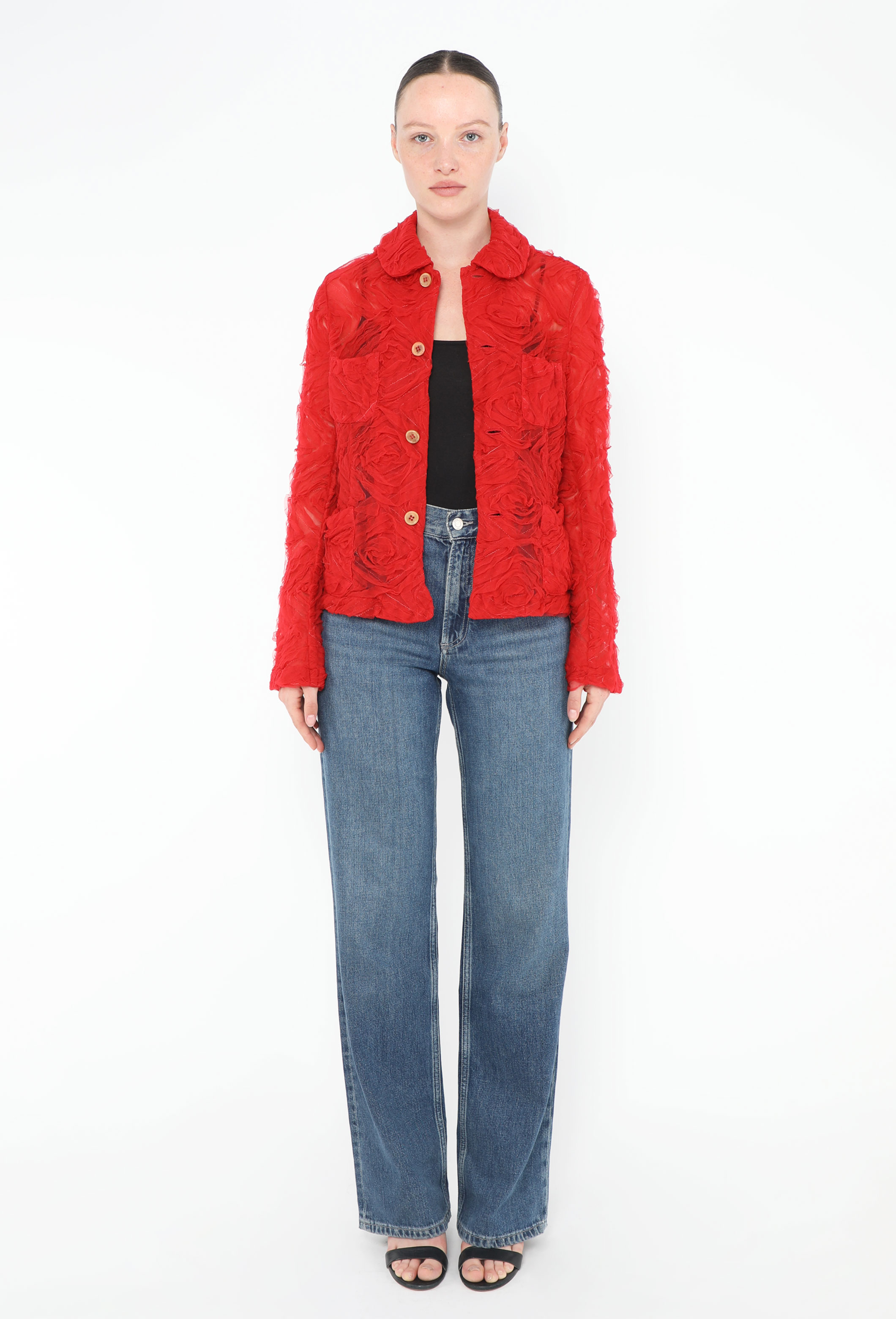 2020 Embroidered Tulle Jacket - Comme des Garçons | ReSee
