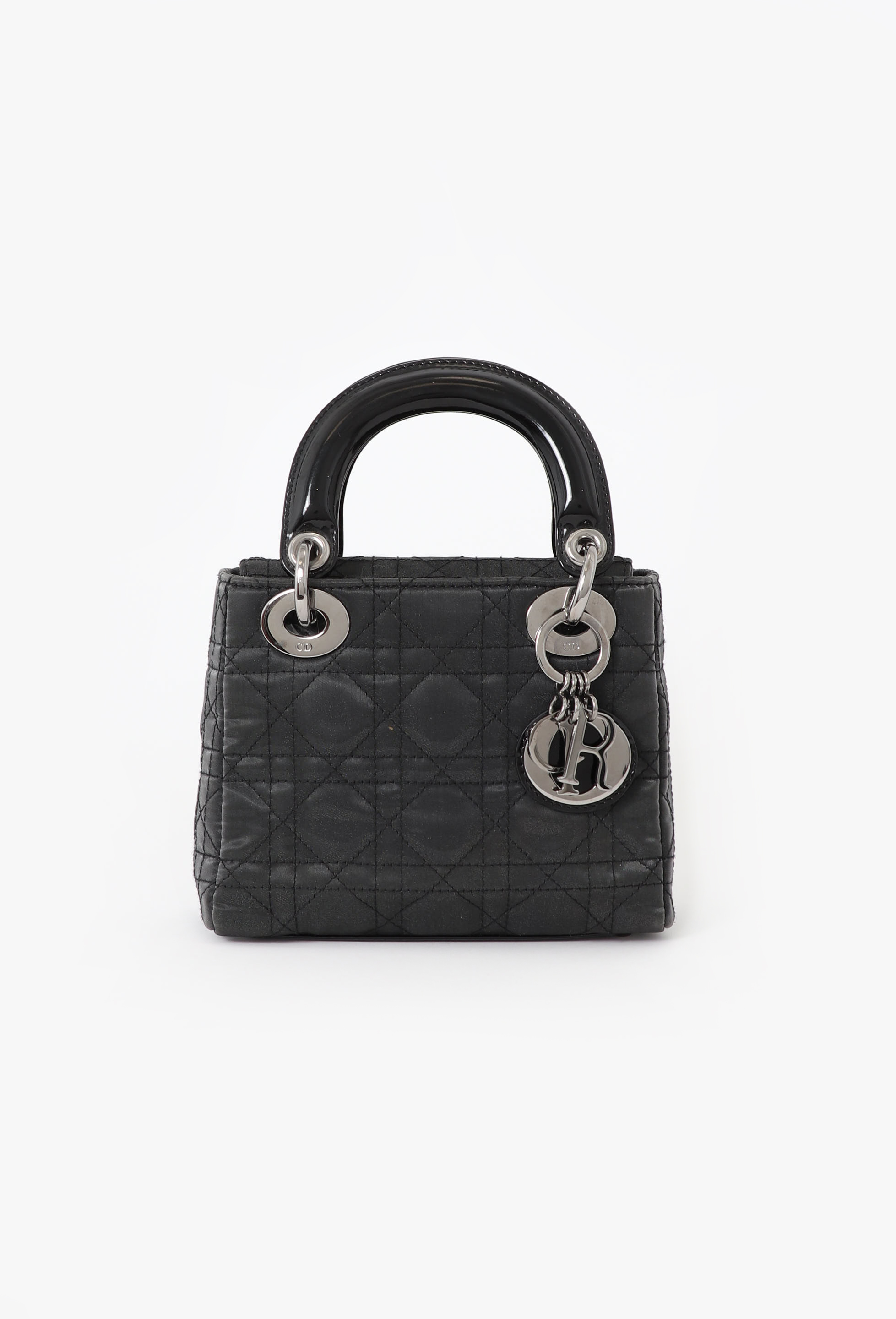 【無料郵送/関税込/正規品】 Dior Mini Lady Bag Black Cannage M0505OWCBM900_E01-1?$