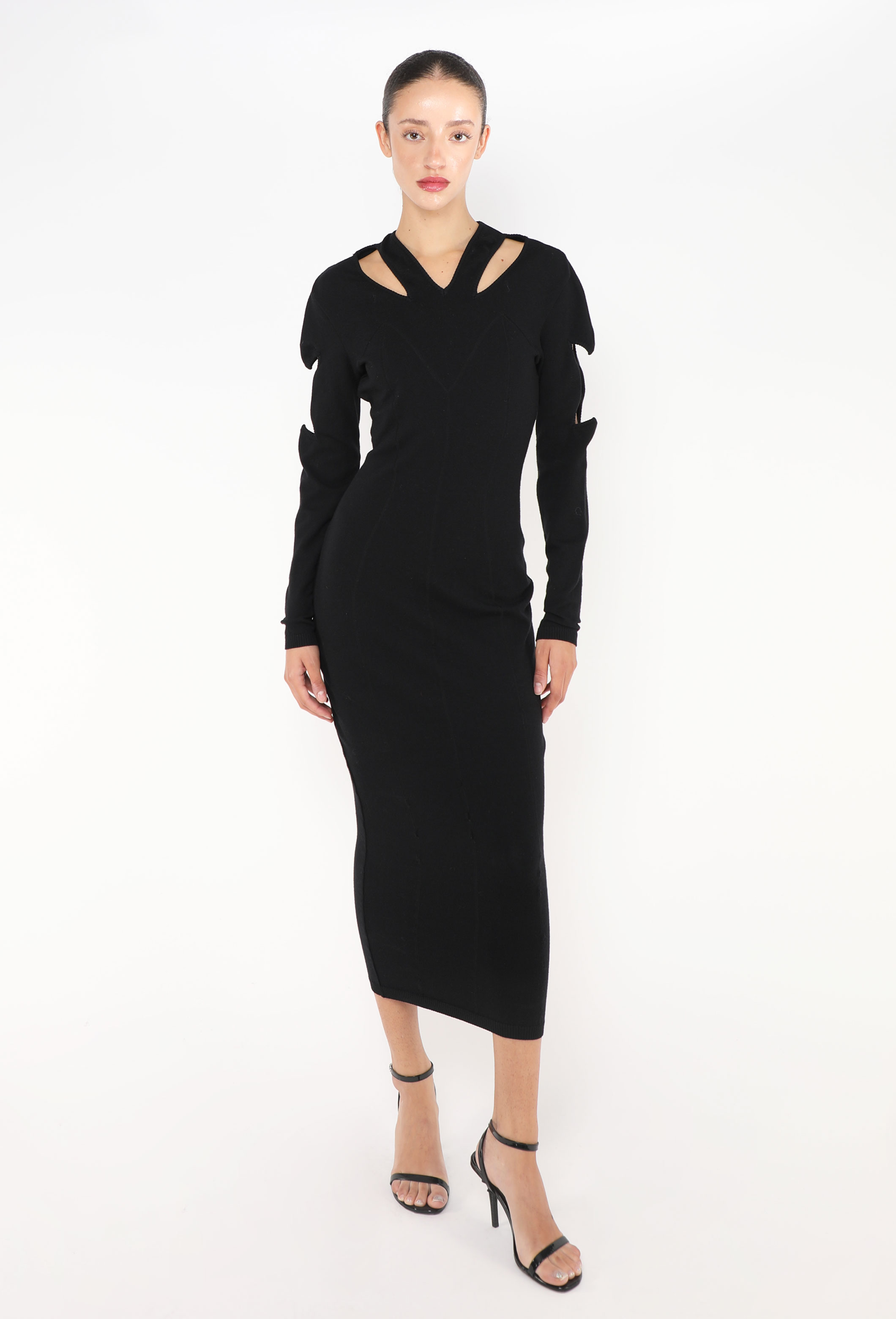 1988 'Les Infernales' Cut-Out Bodycon Dress - Thierry Mugler | ReSee